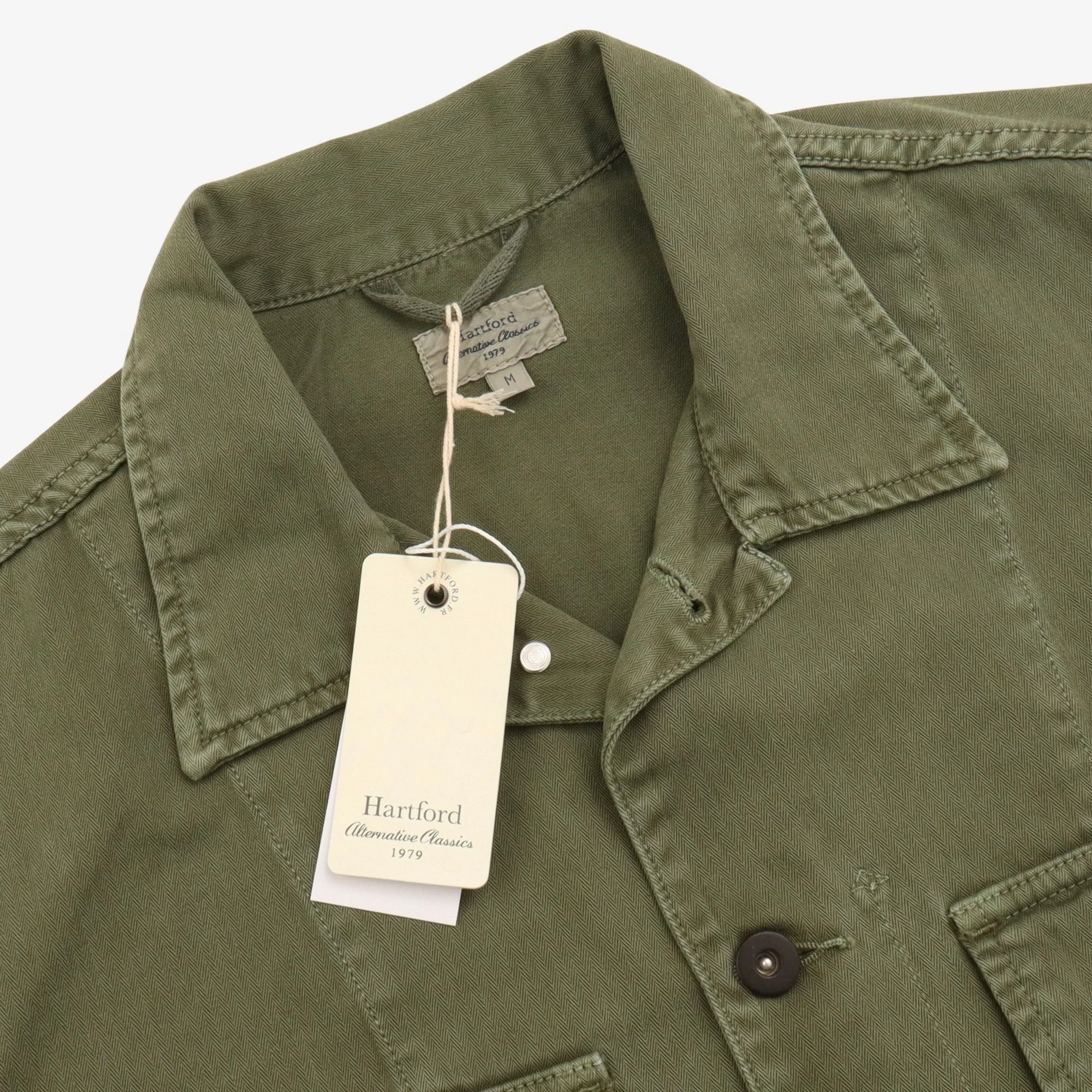 Dar Herringbone Overshirt - Image 3