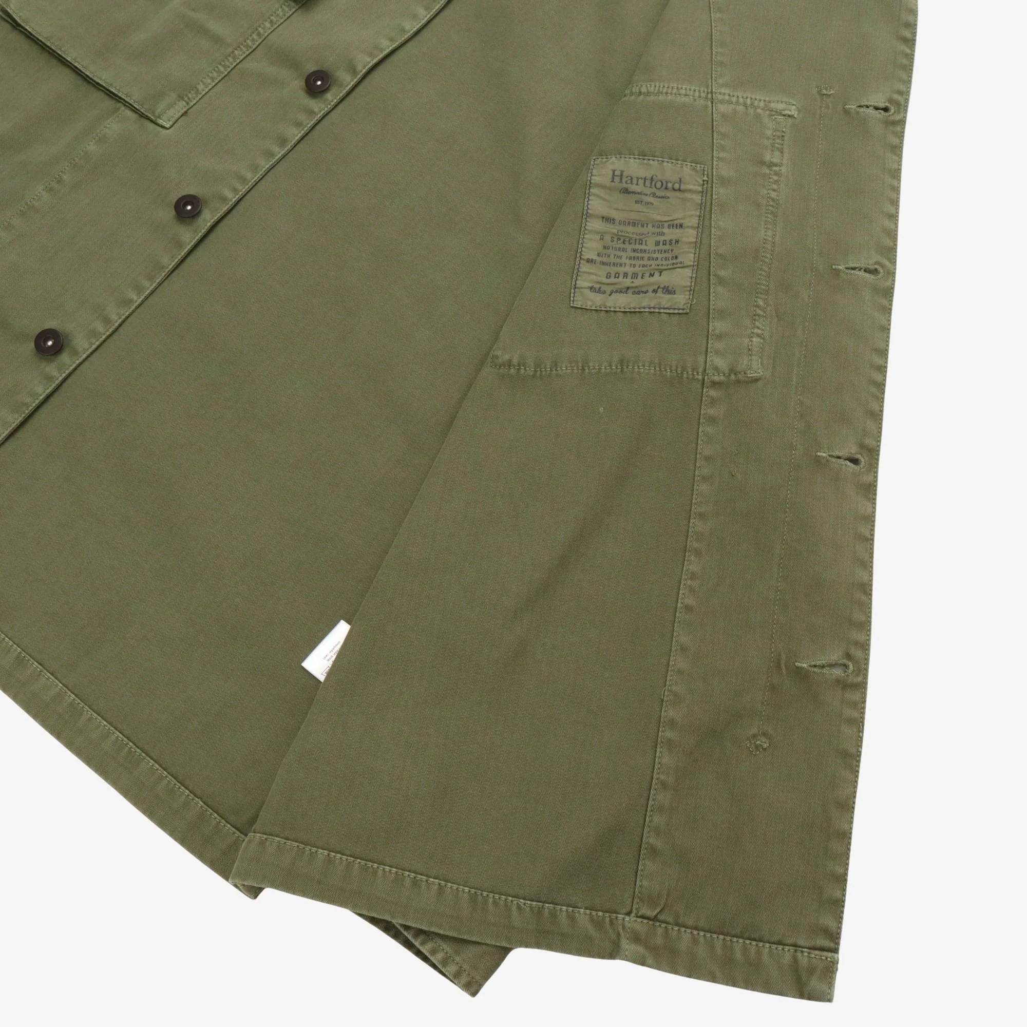 Dar Herringbone Overshirt - Image 4