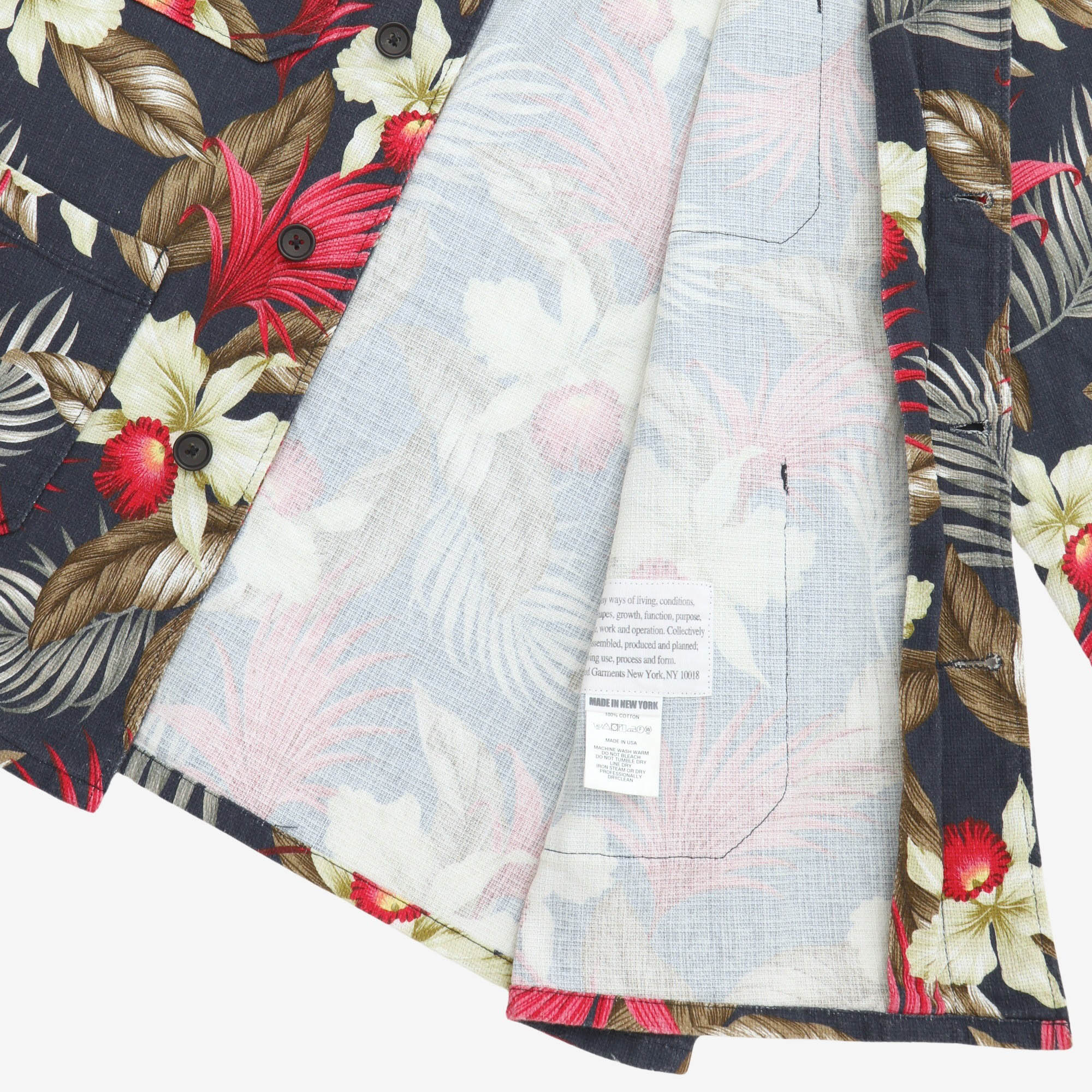 Dayton Floral Shirt Jacket - Image 4