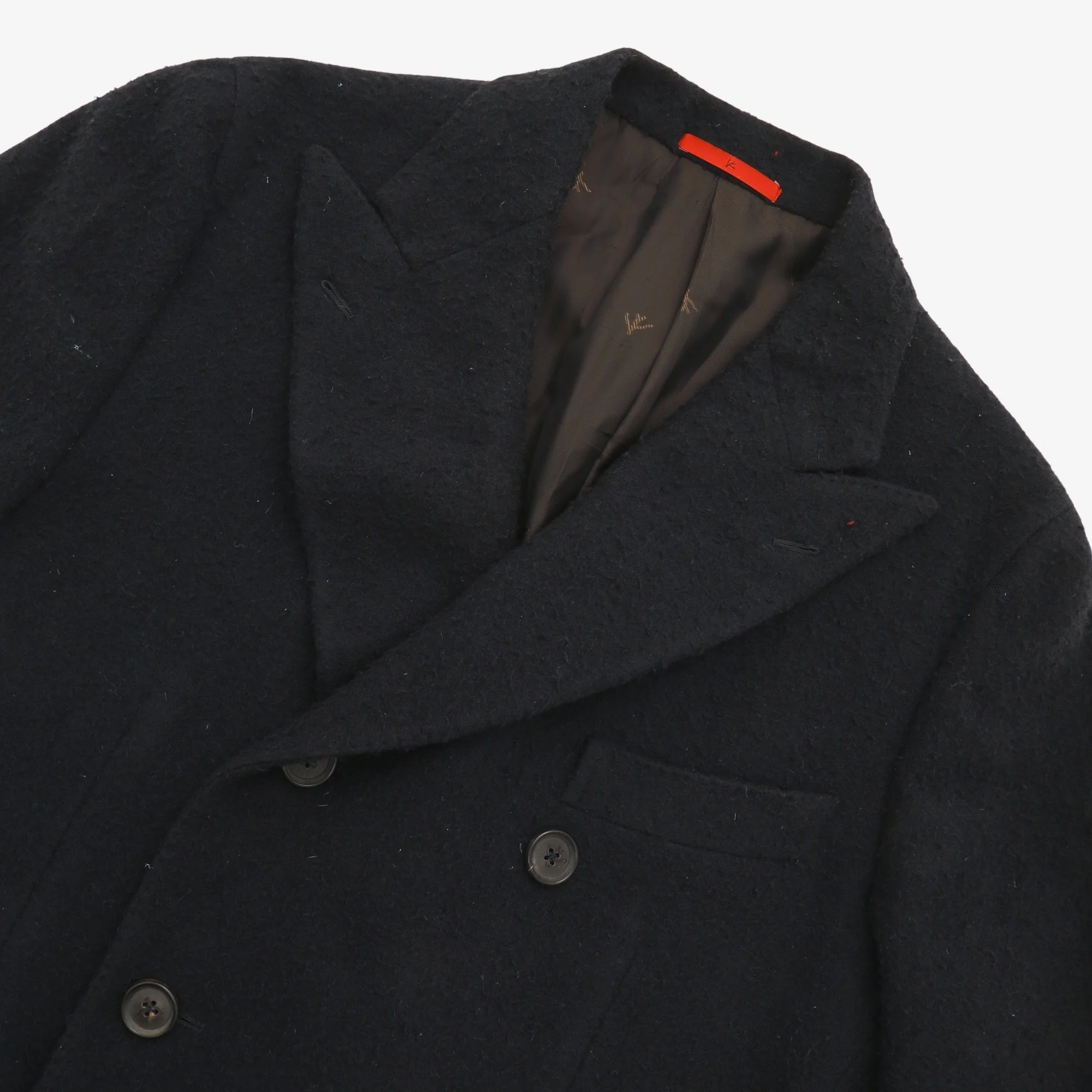 DB Textured Wool Coat - Image 3