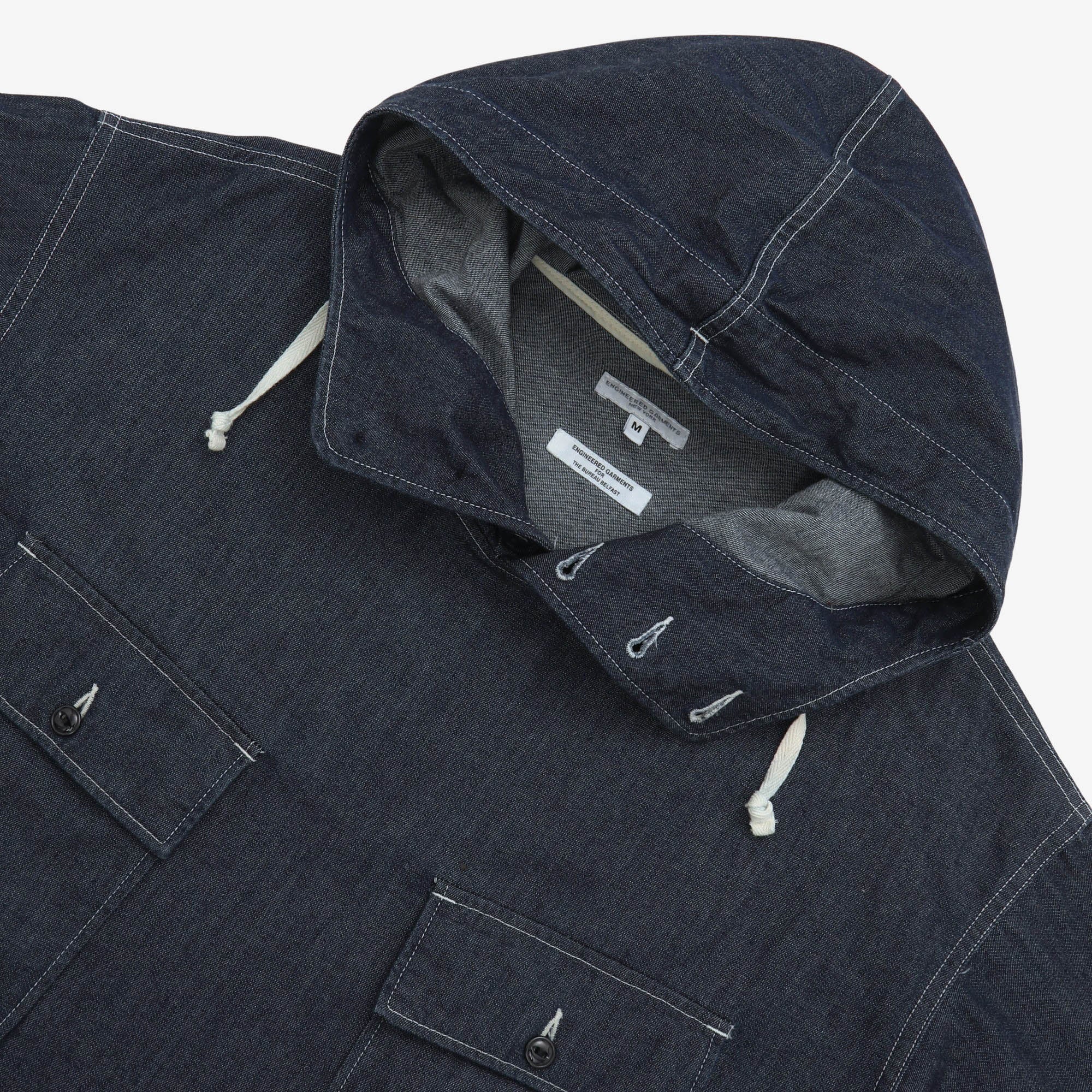 Denim Cagoule Shirt - Image 3