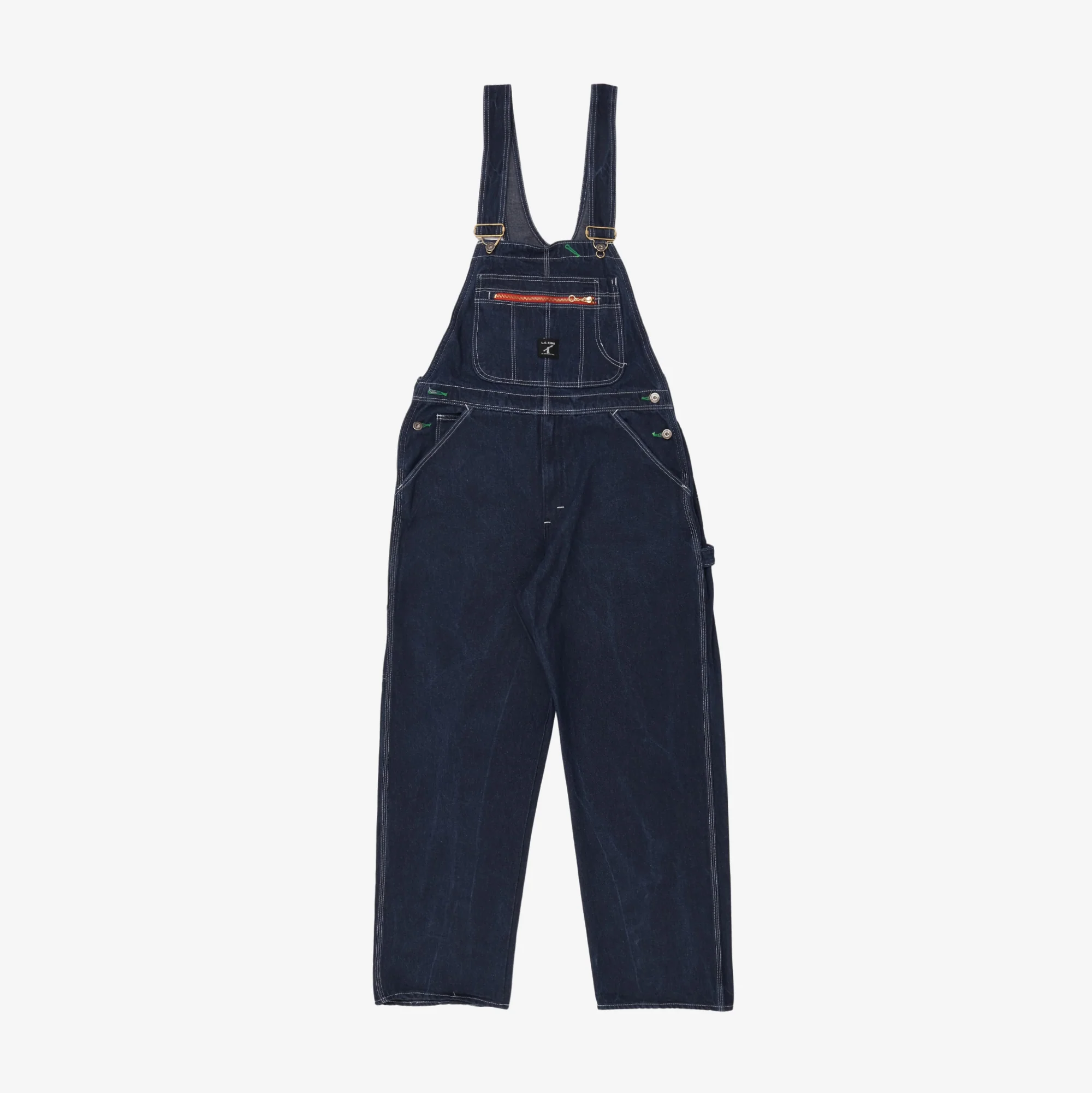 Denim High Back Overalls