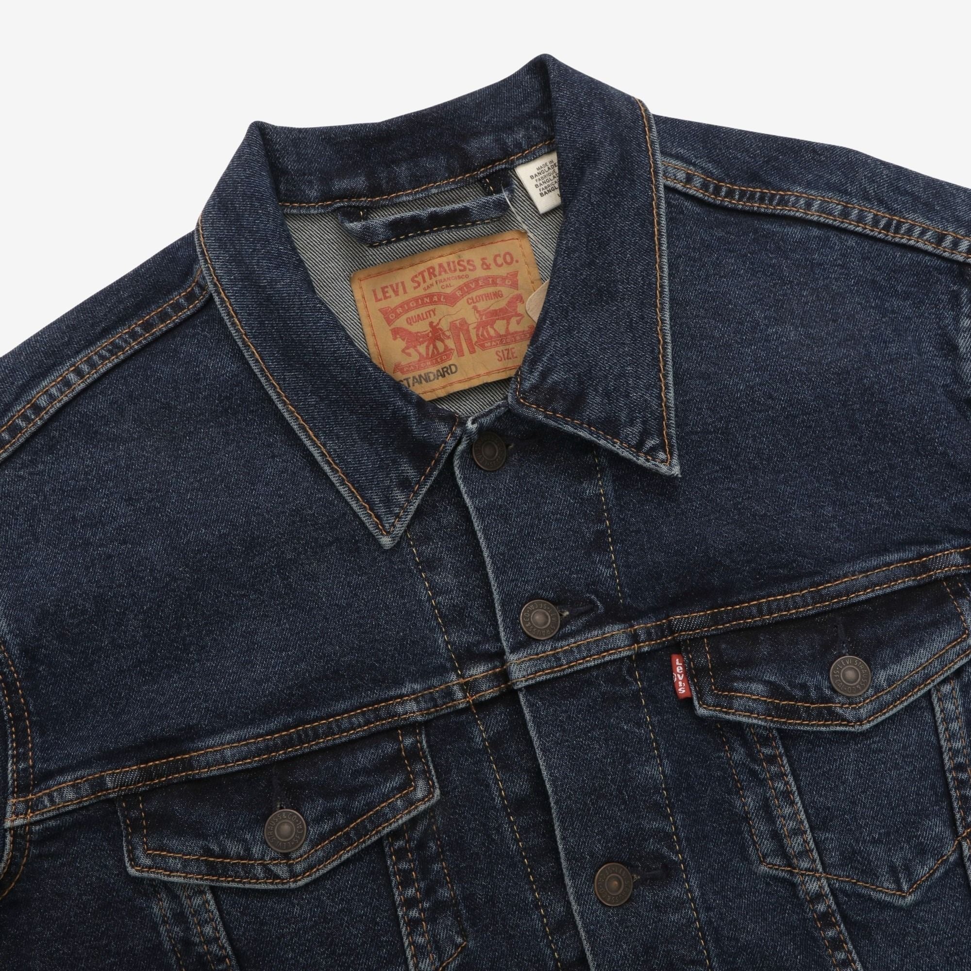 Denim Trucker Jacket - Image 3