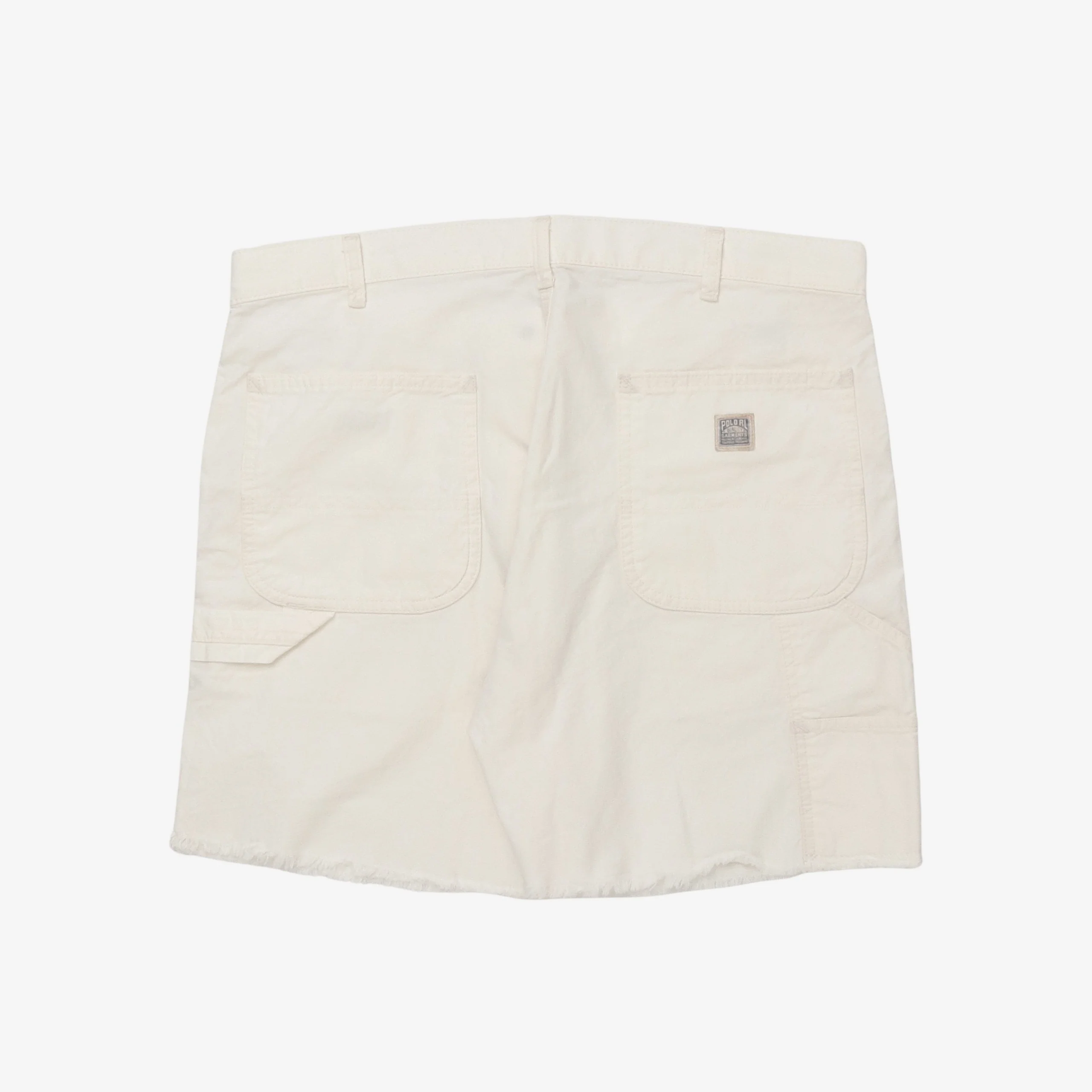 Distressed Garment Dyed Denim Shorts - Image 2