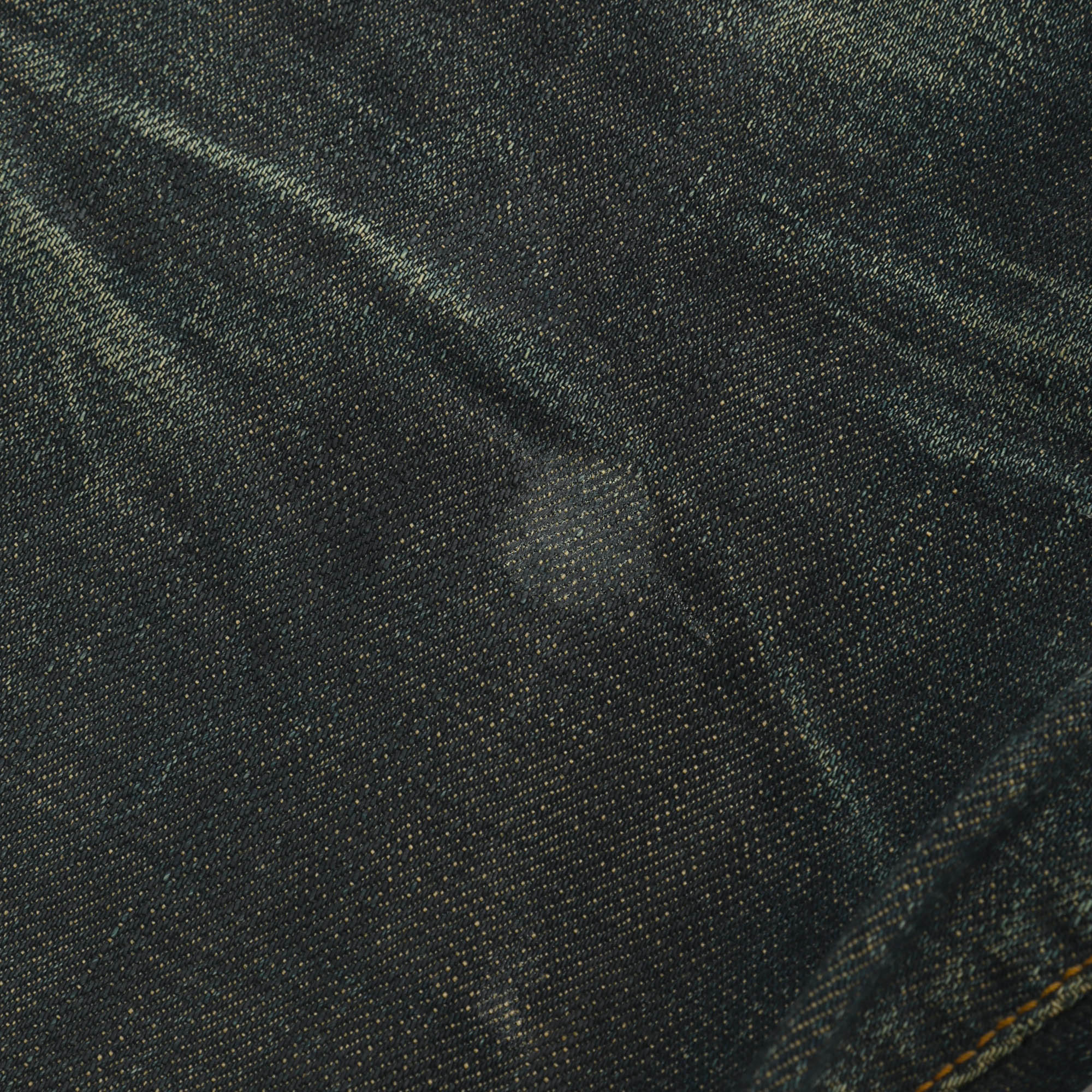 Distressed Skinny Selvedge Denim (30W X 35L) - Image 5