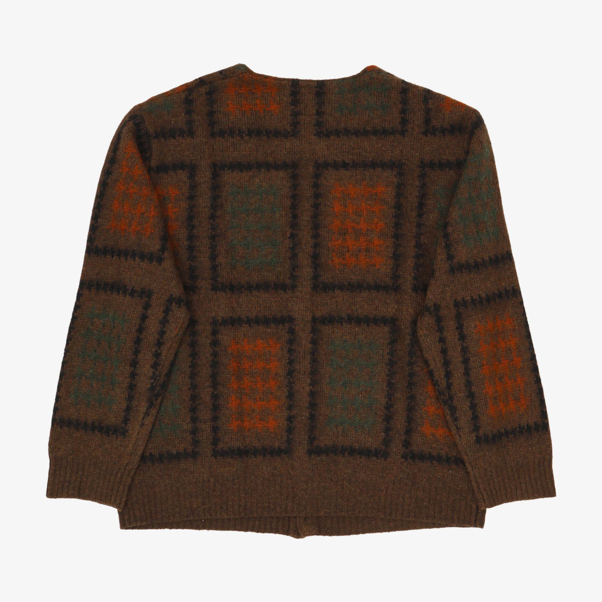 Double Jacquard Cardigan - Image 2