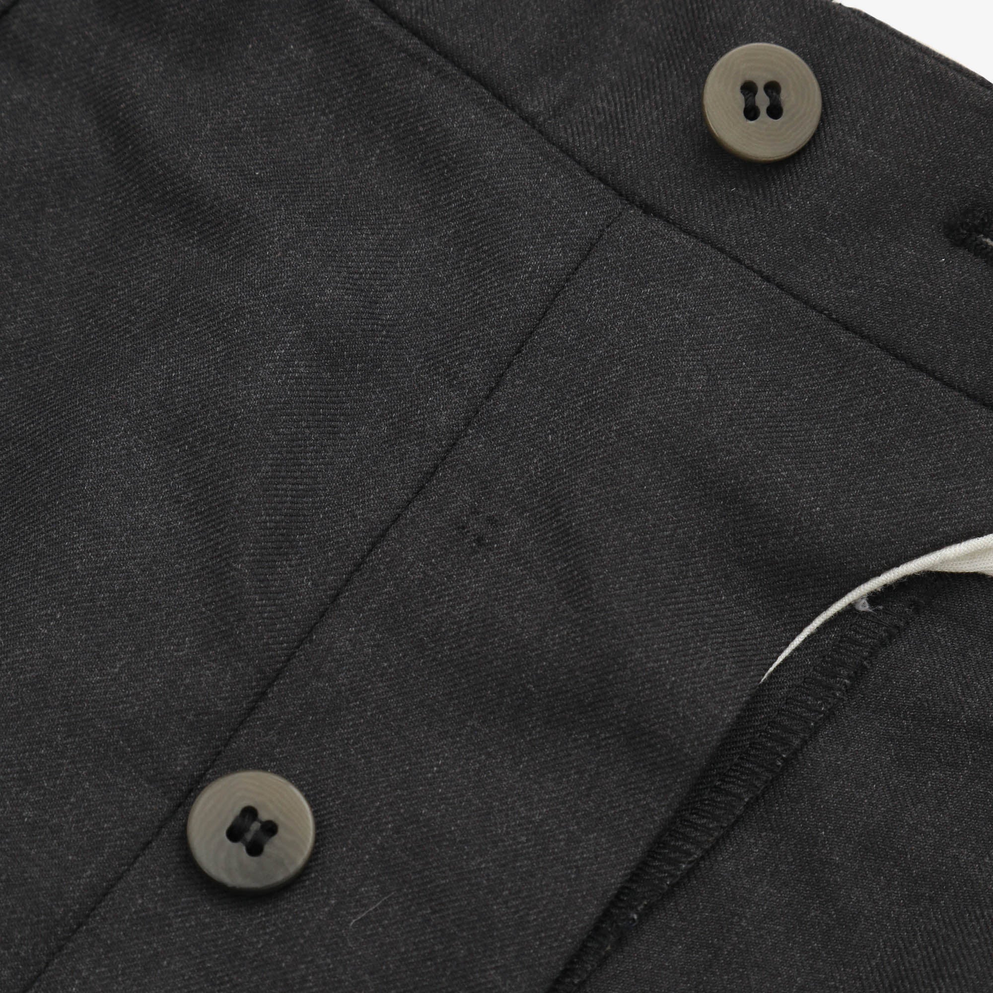 Pleated Wool Trousers (34W x 28.5L) - Image 4