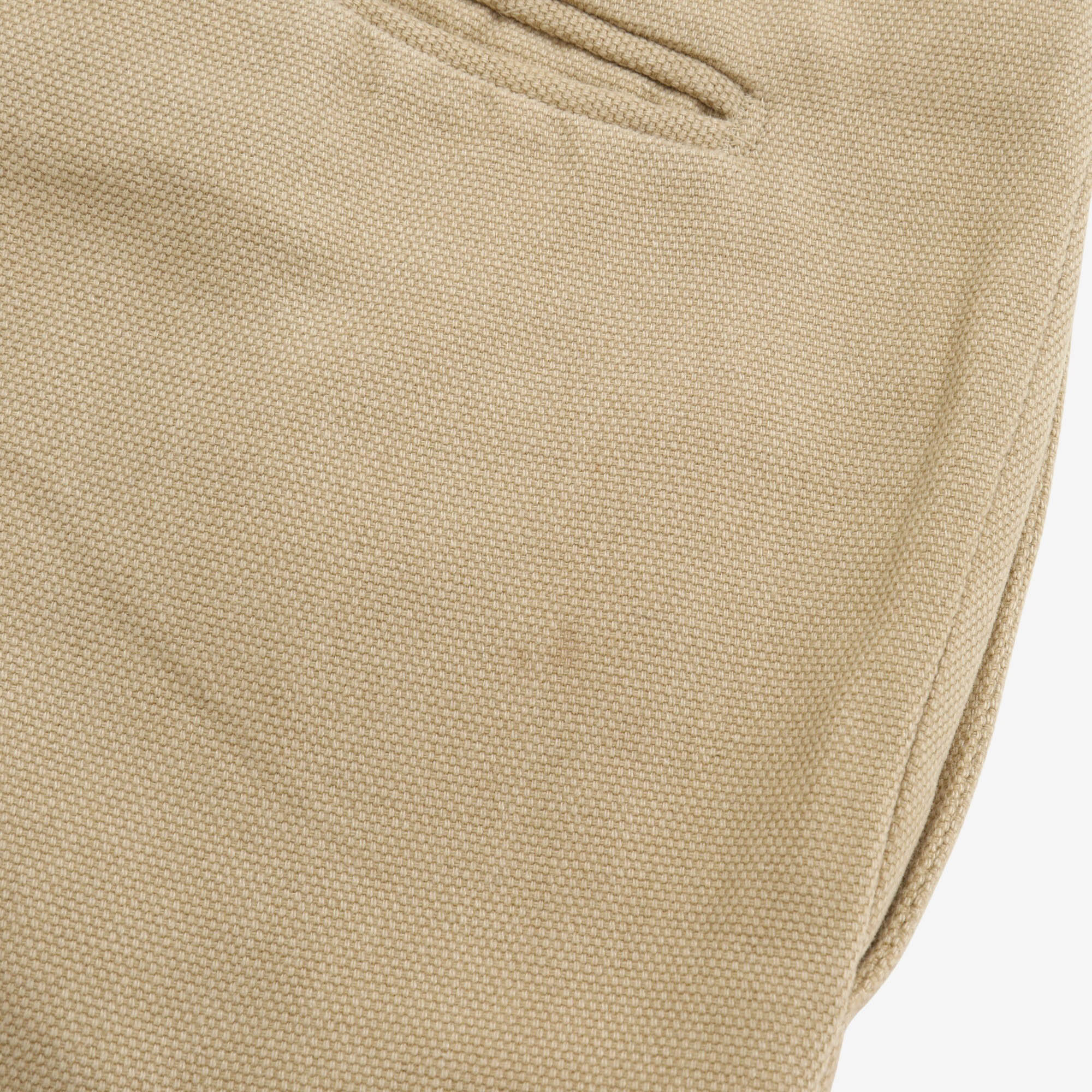 Duck Canvas Pleated Trousers - Image 4