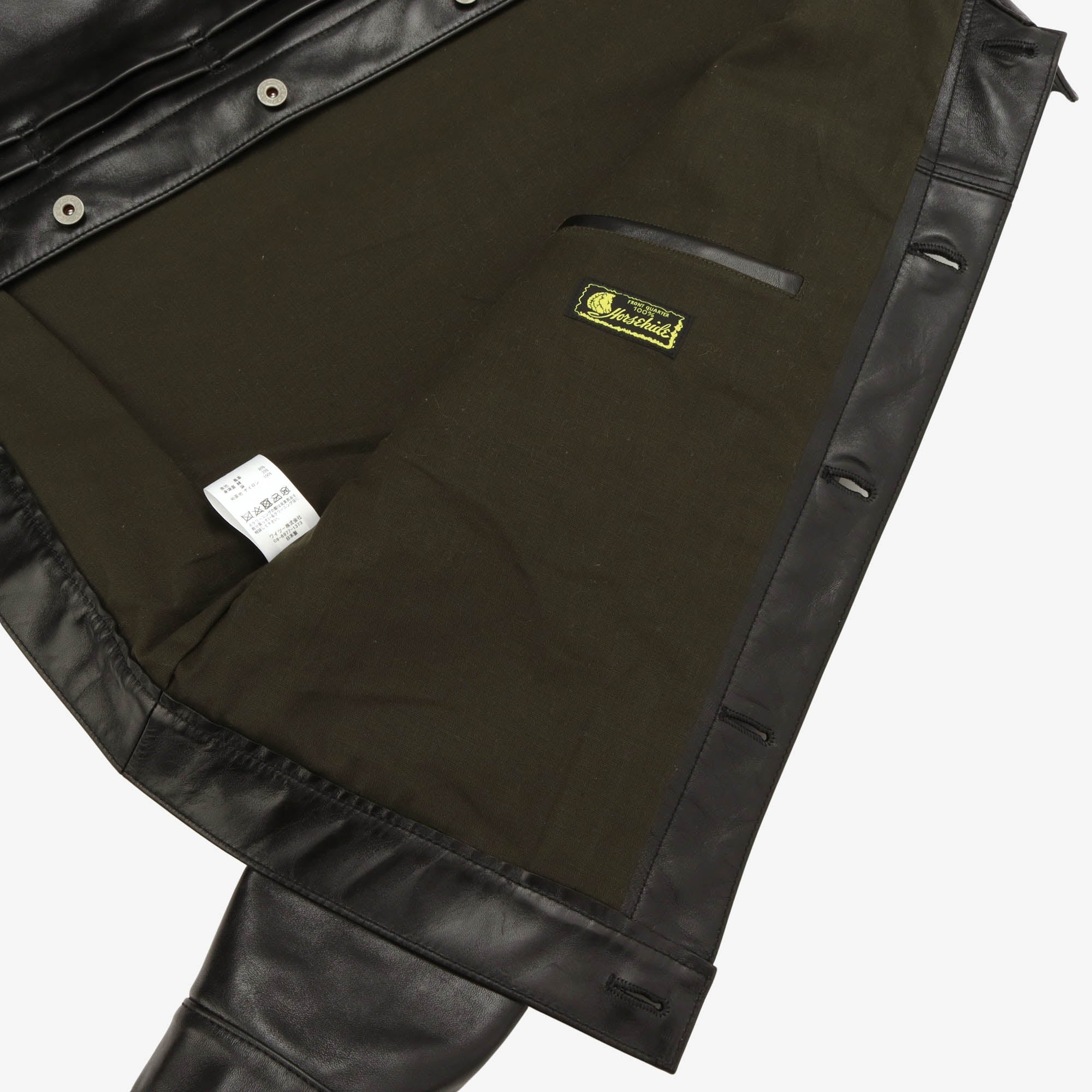 Eco Horse Type 1 Leather Jacket - Image 4