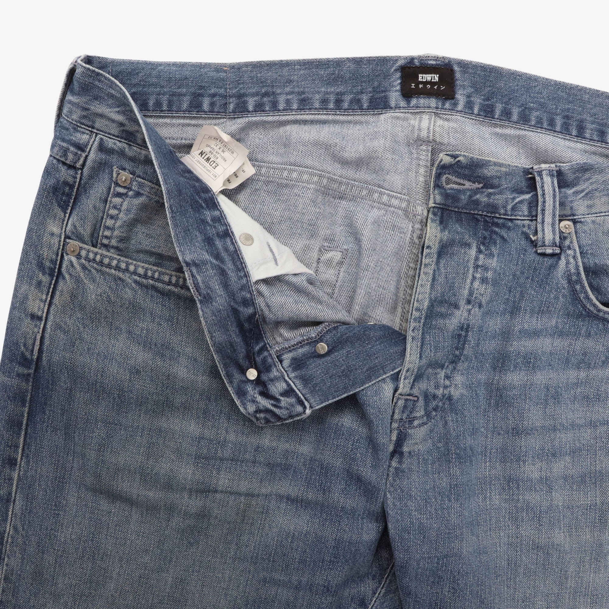 ED-55 Denim Jeans (40W X 32L) - Image 3