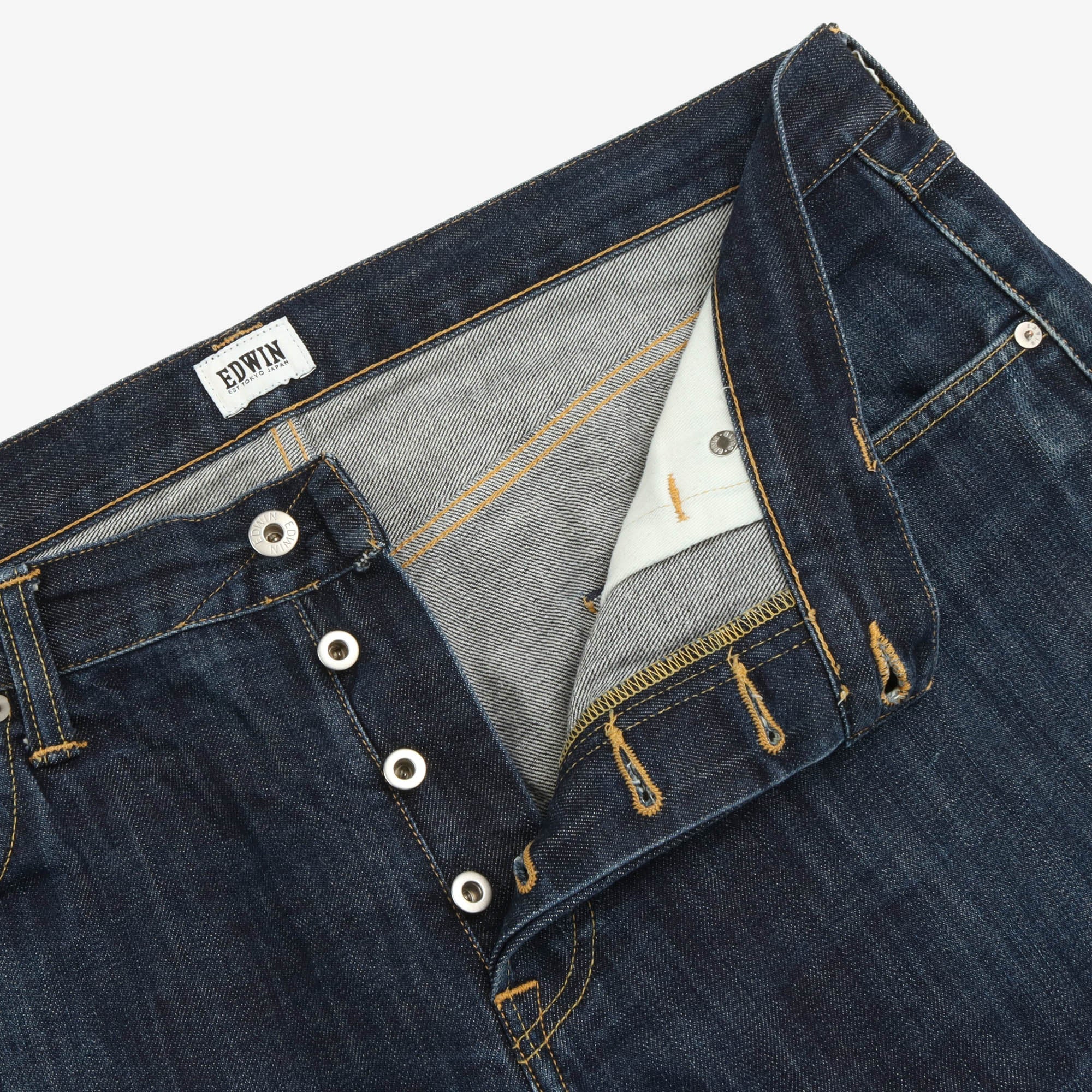 ED-55 Regular Tapered Denim (38W X 34L) - Image 3