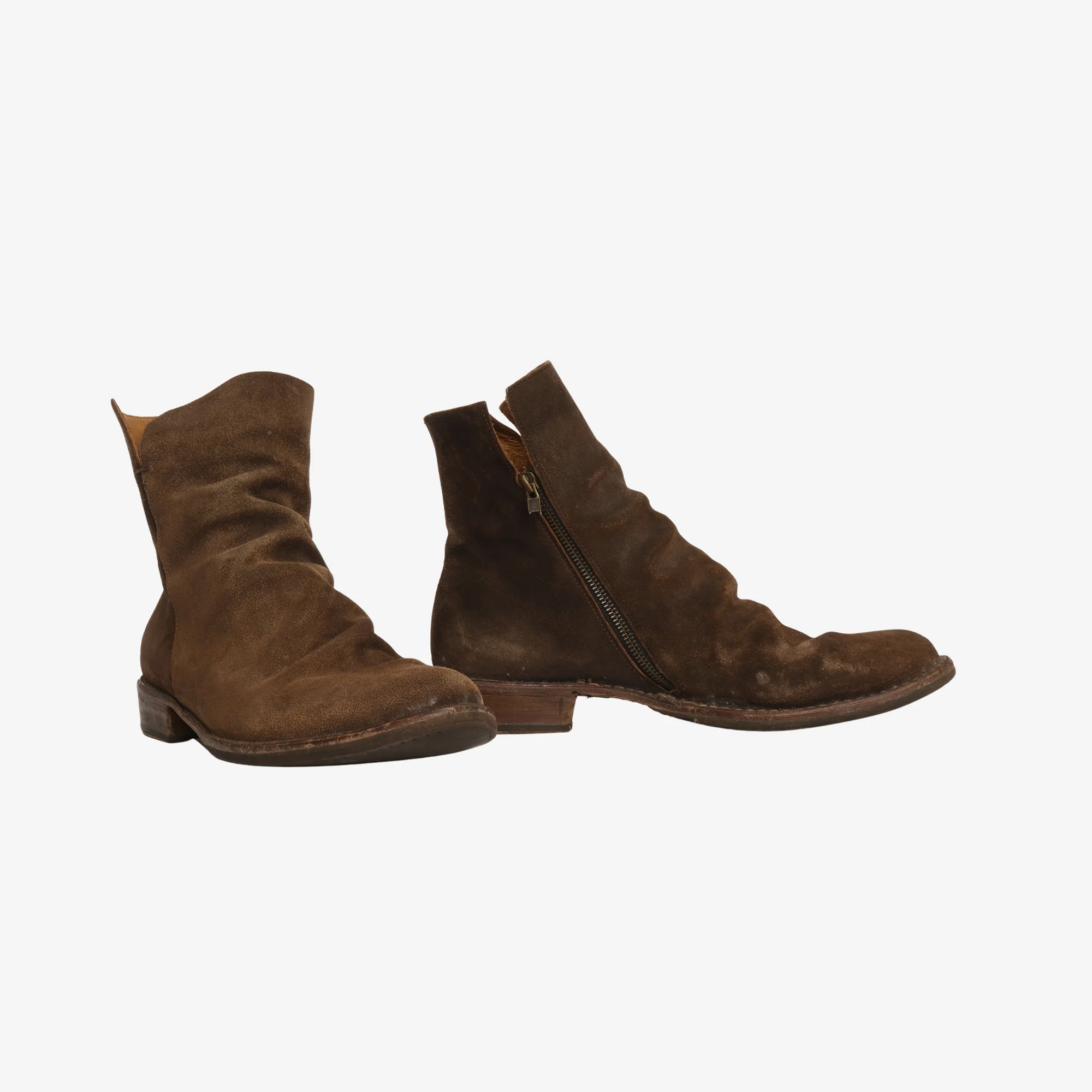 ELF Taupe Suede Boots - Image 2