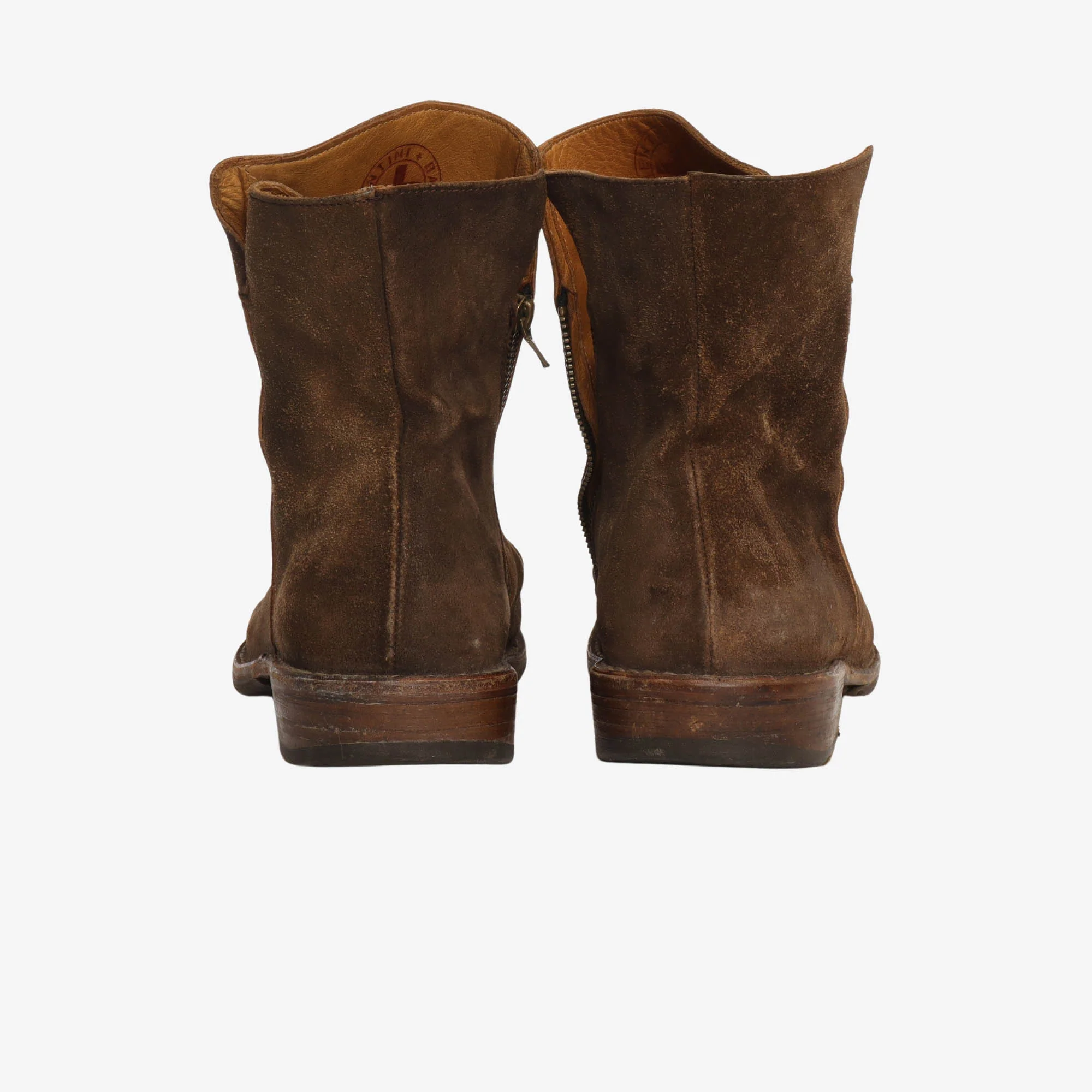 ELF Taupe Suede Boots - Image 3