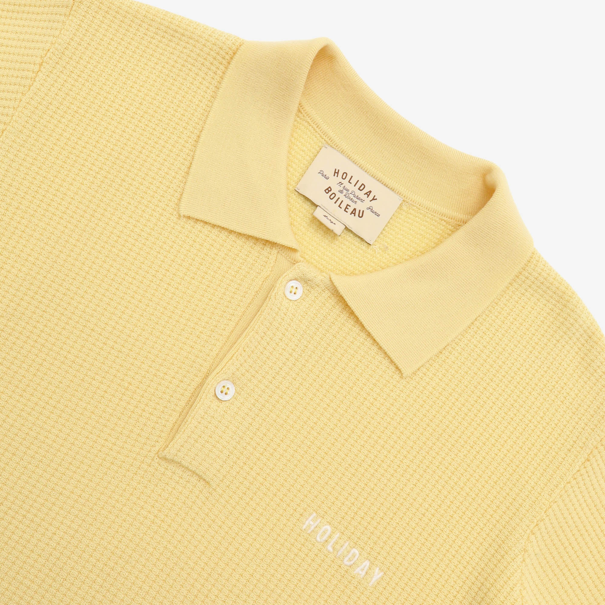 Embroidered Virgin Wool Polo - Image 3