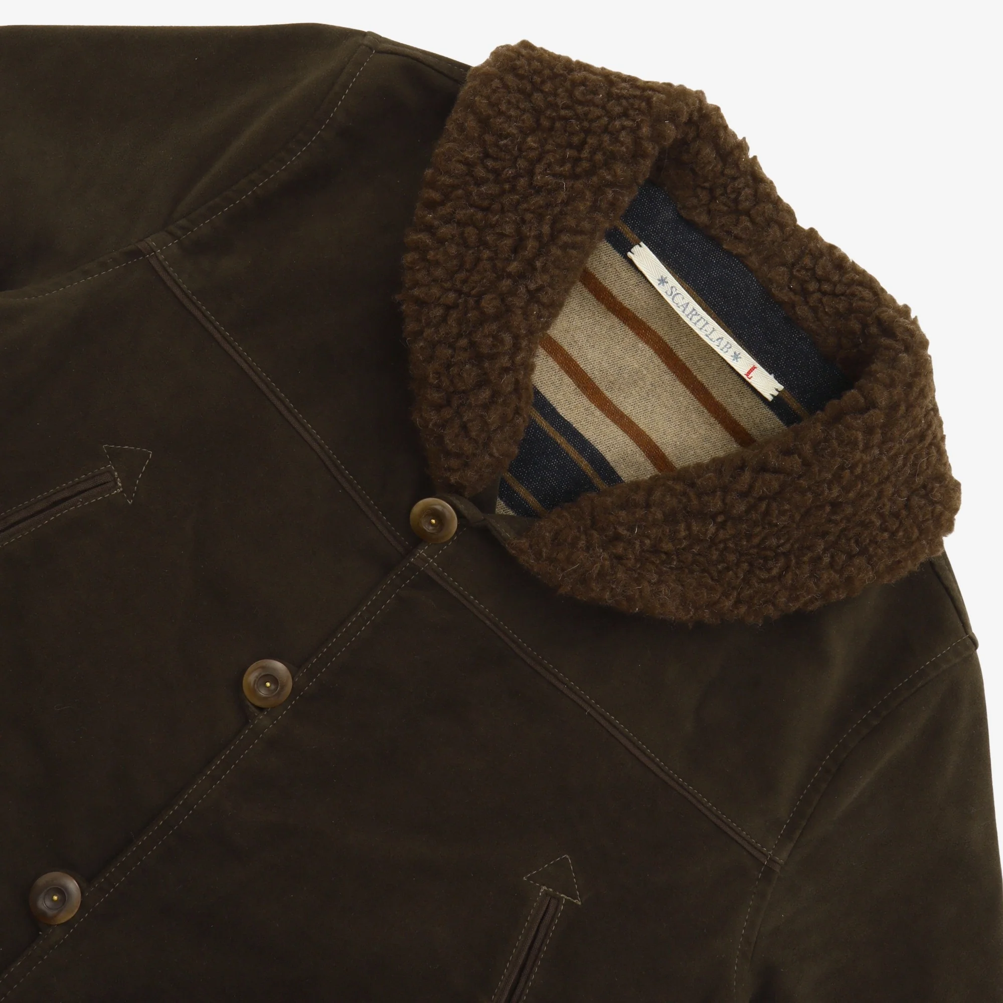 Faux Fur Shawl Jacket - Image 3