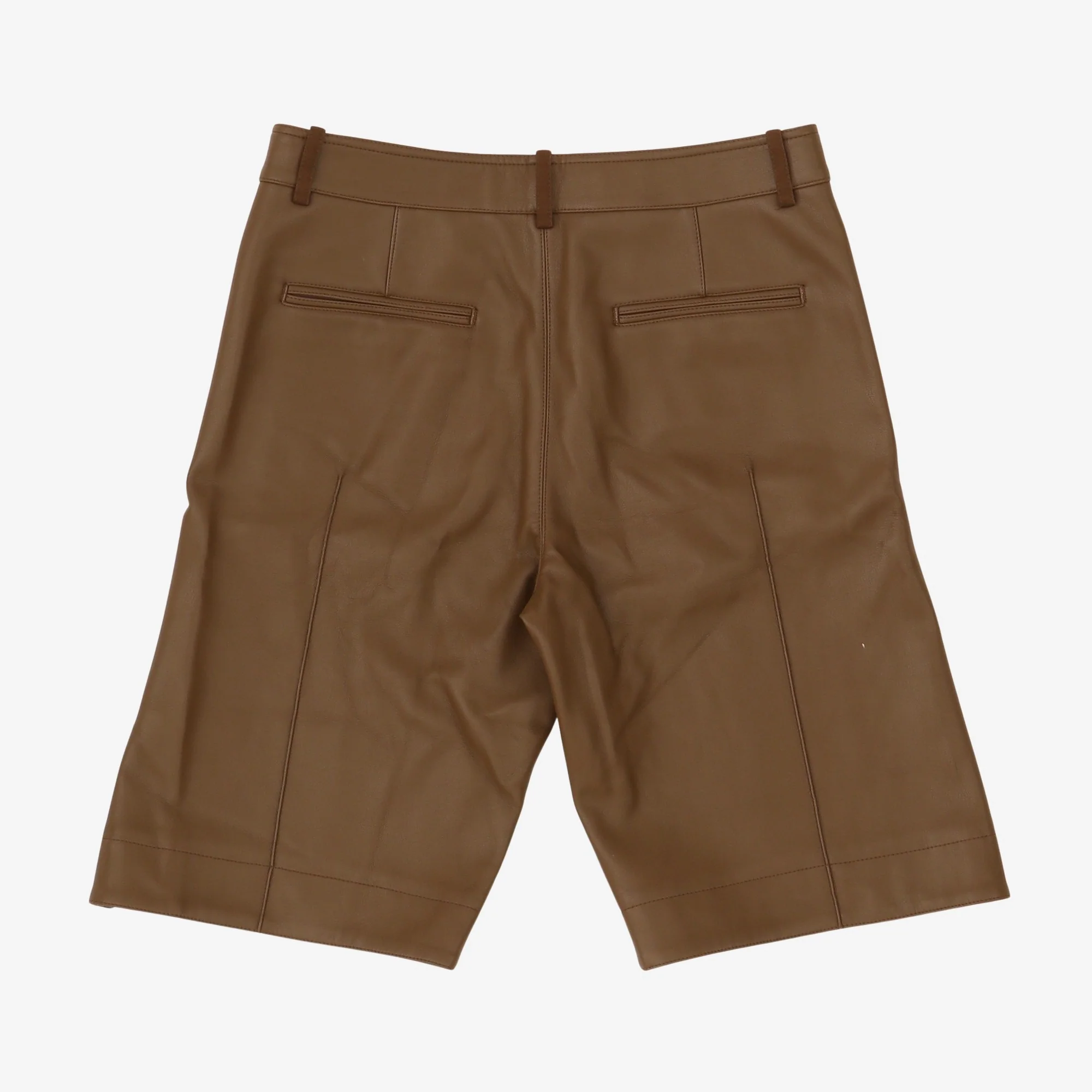 Faux Leather Shorts - Image 2