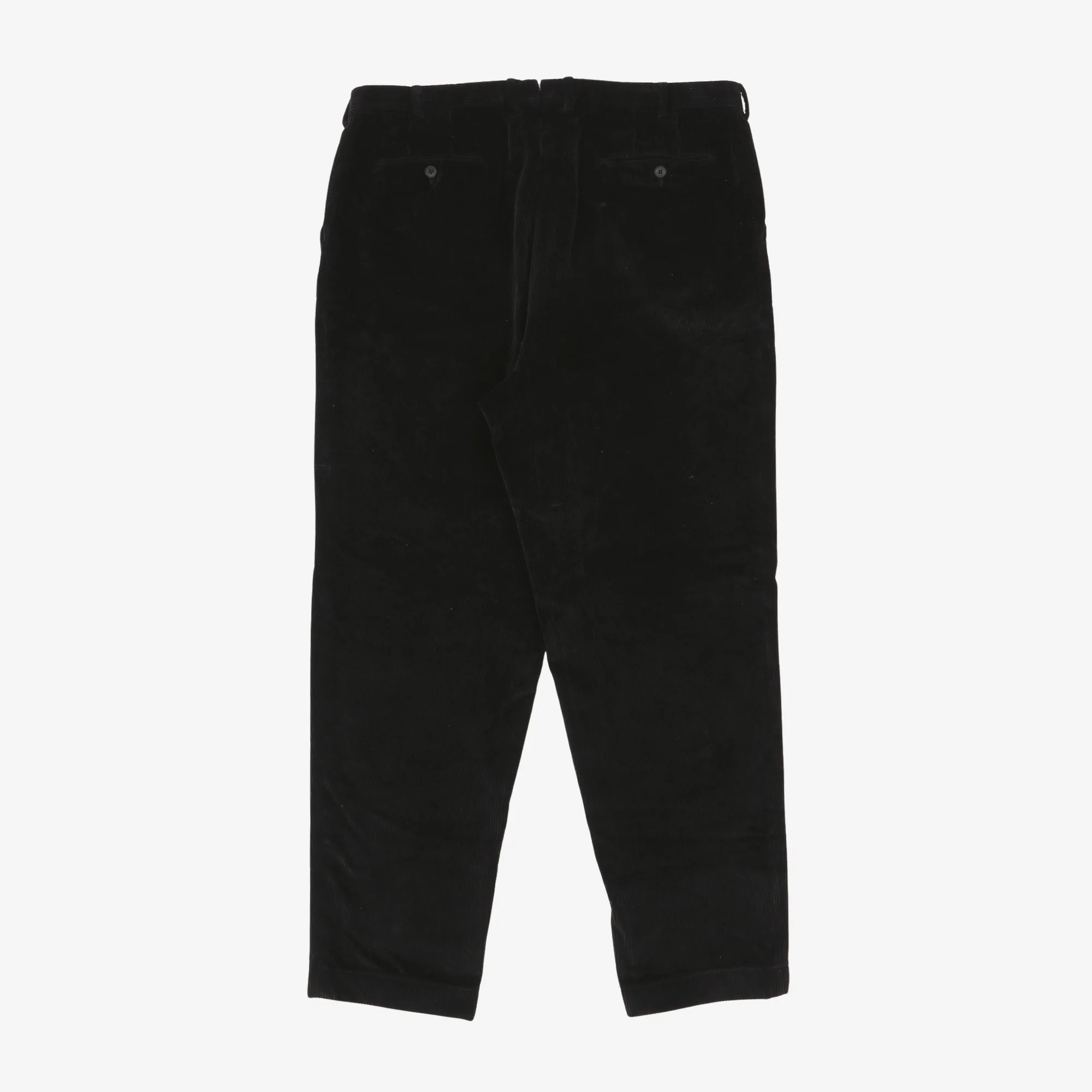 Flat Front Corduroy Trousers - Image 2