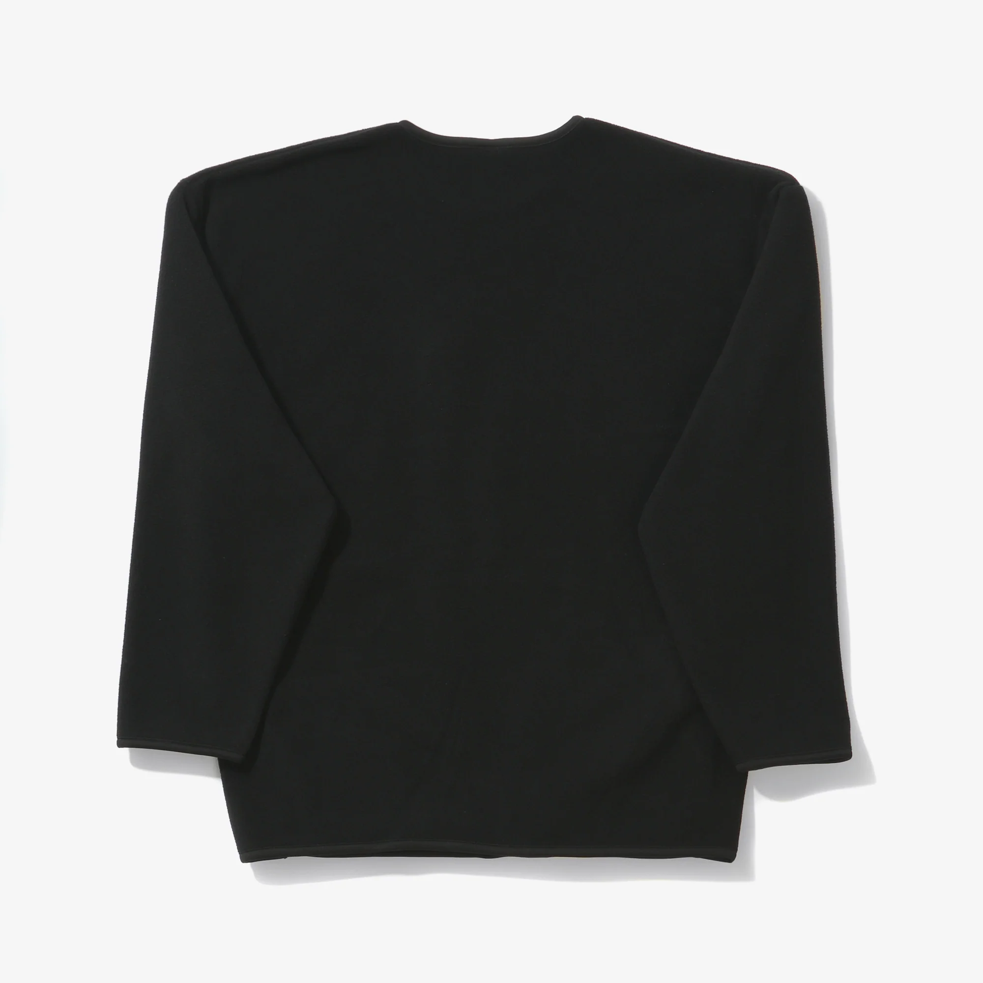 Fleece Crew Neck - Black - Image 2