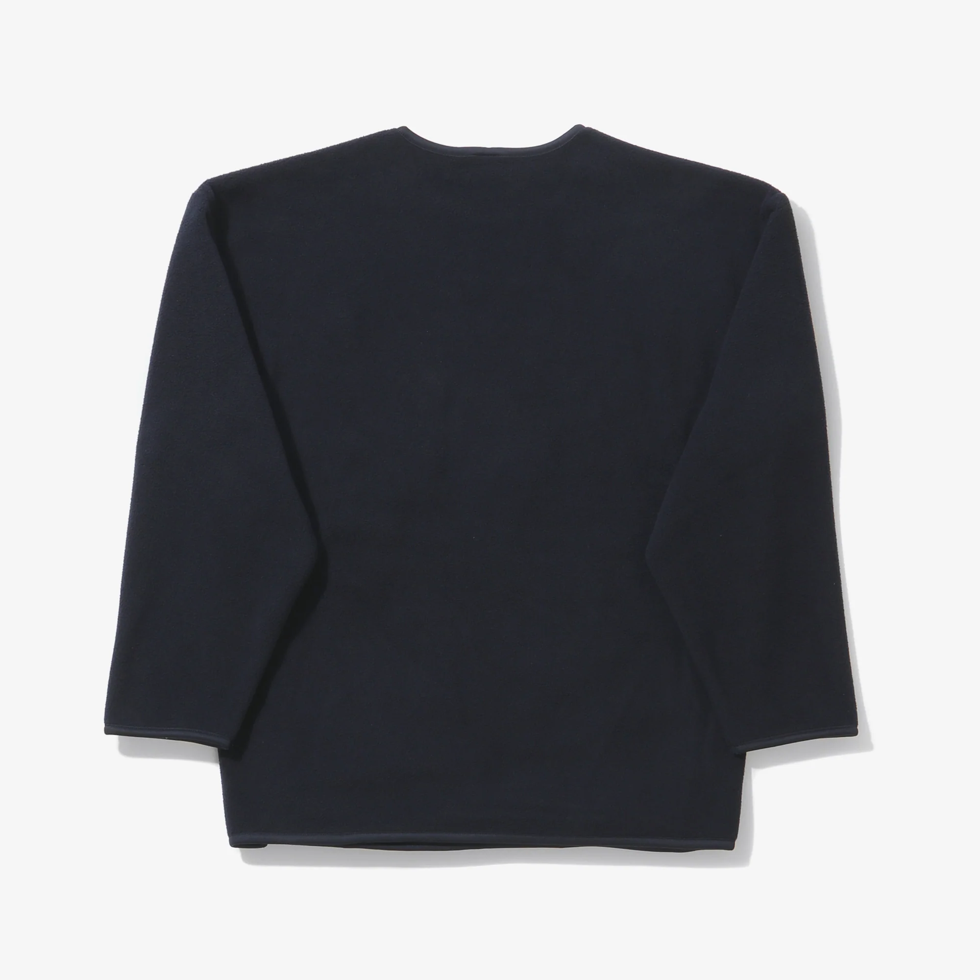 Fleece Crew Neck - Navy - Image 2
