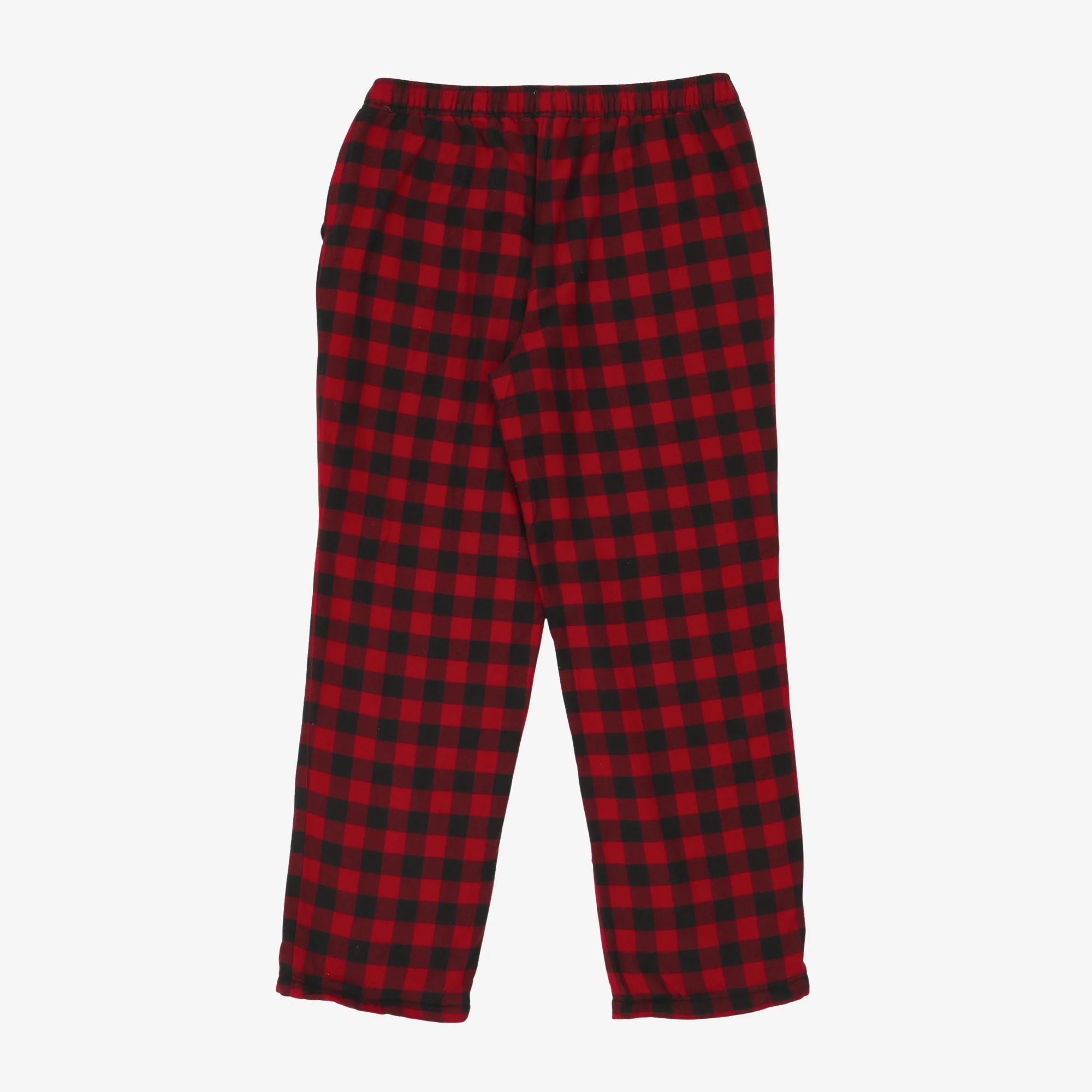 Fleece Lined Flannel Lounge Pants - Image 2
