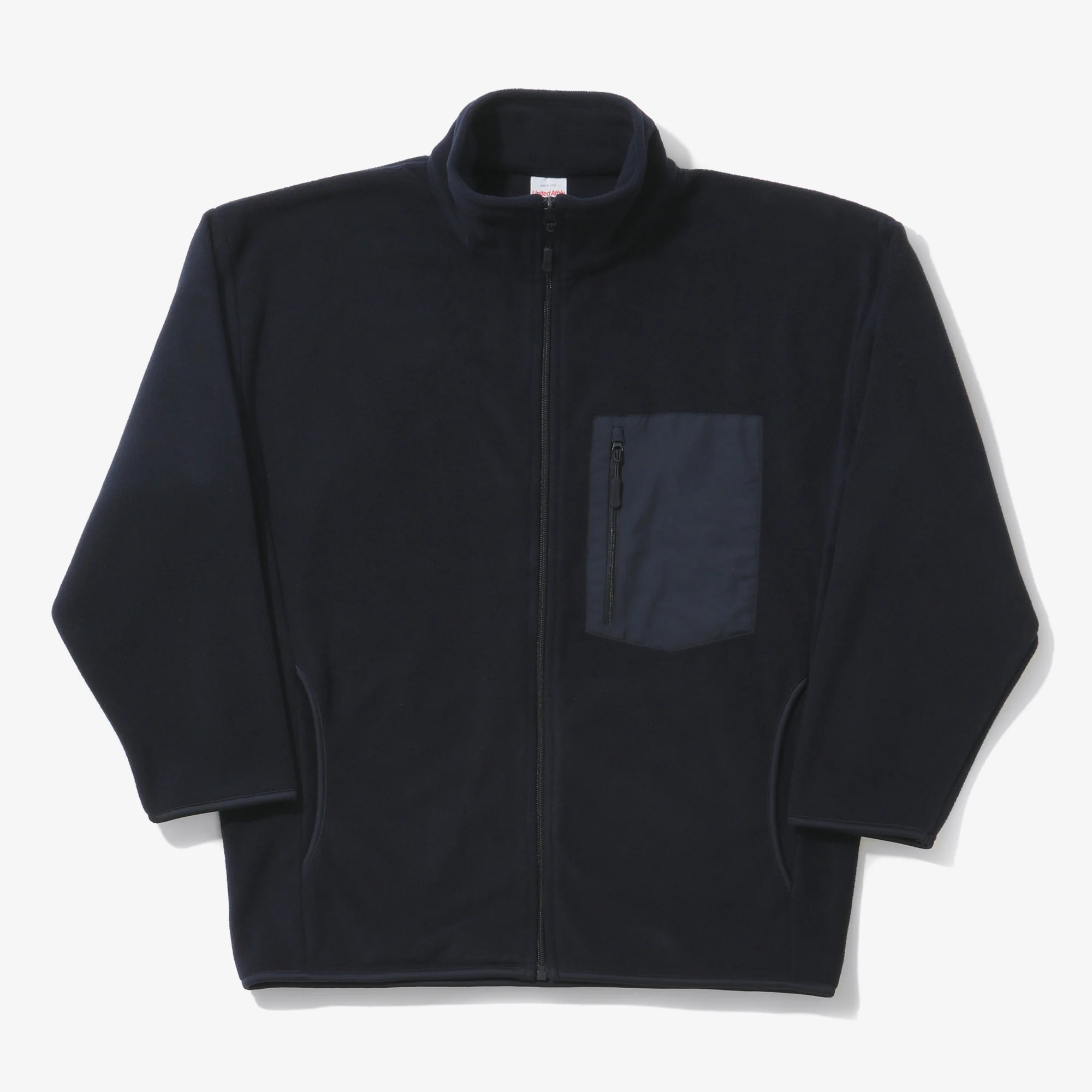 Fleece Zip Up Jacket - Navy