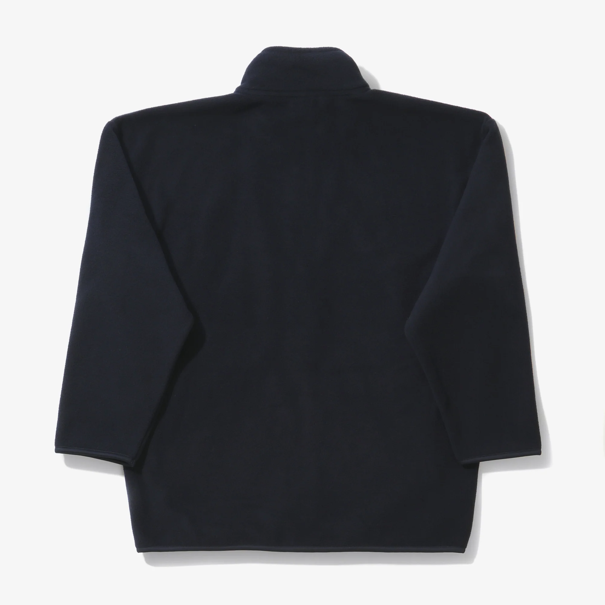 Fleece Zip Up Jacket - Navy - Image 2