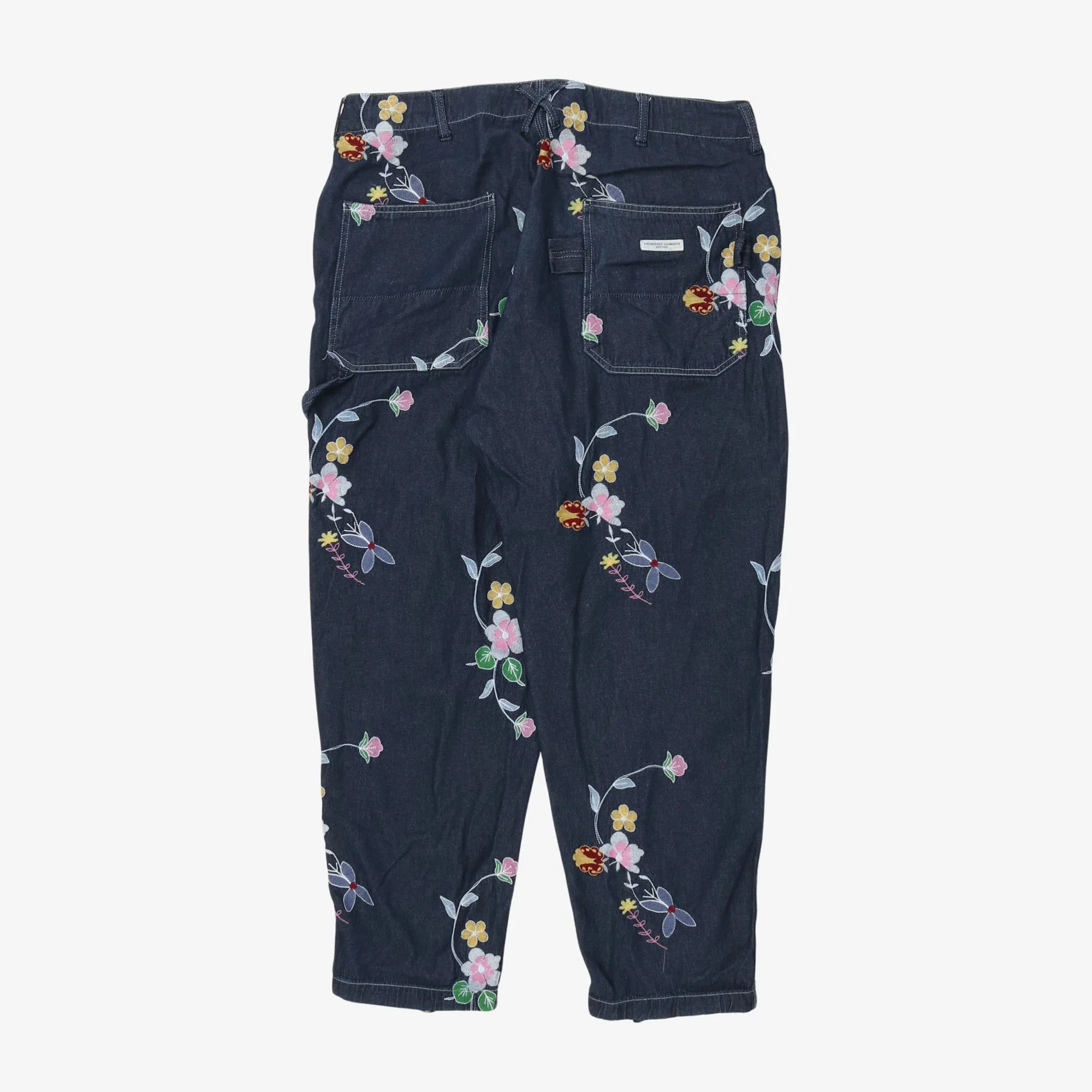 Floral Embroidered Painter Pants (34W x 27L) - Image 2
