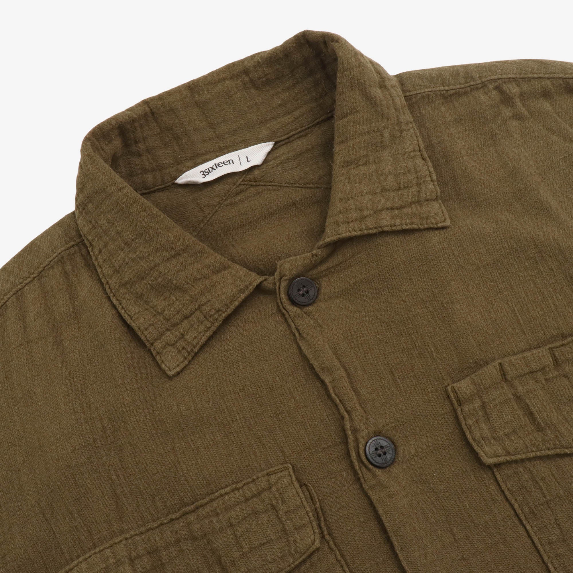 Gauze Fatigue Shirt - Image 3