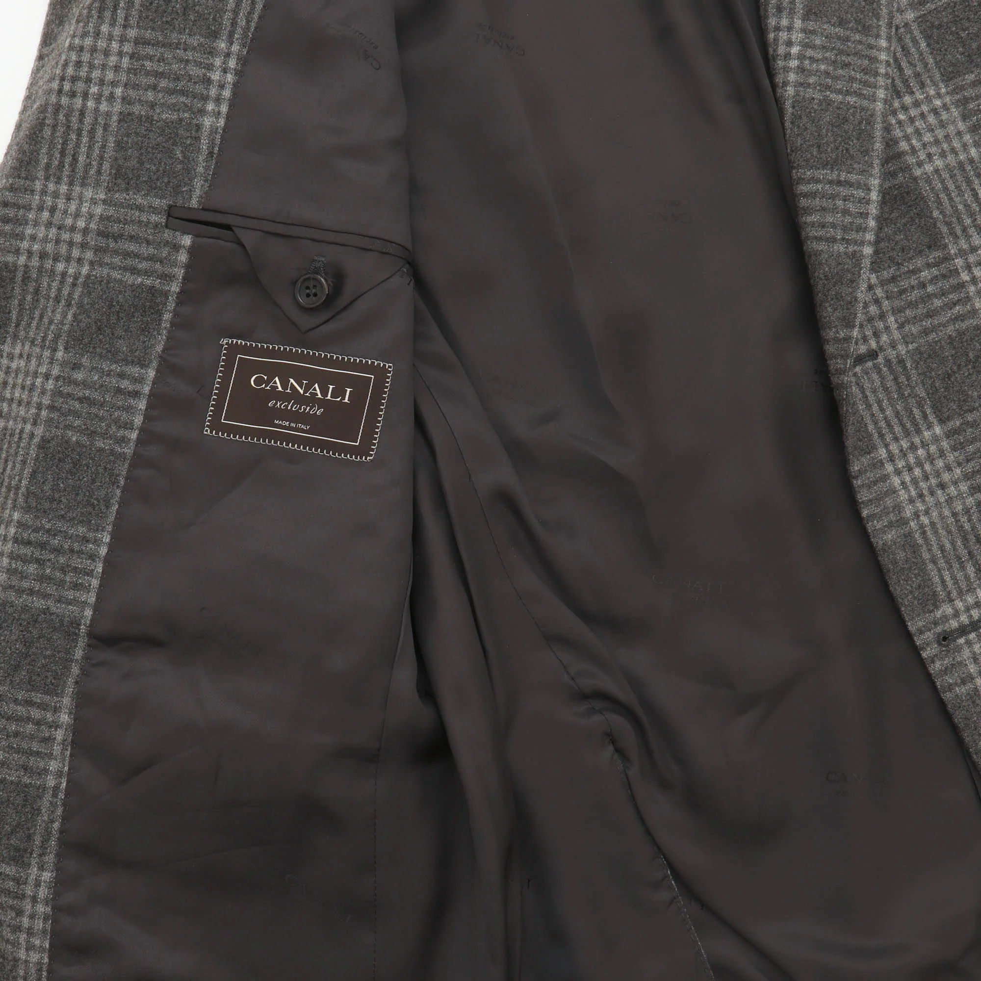 Glen Check Wool Blazer - Image 5