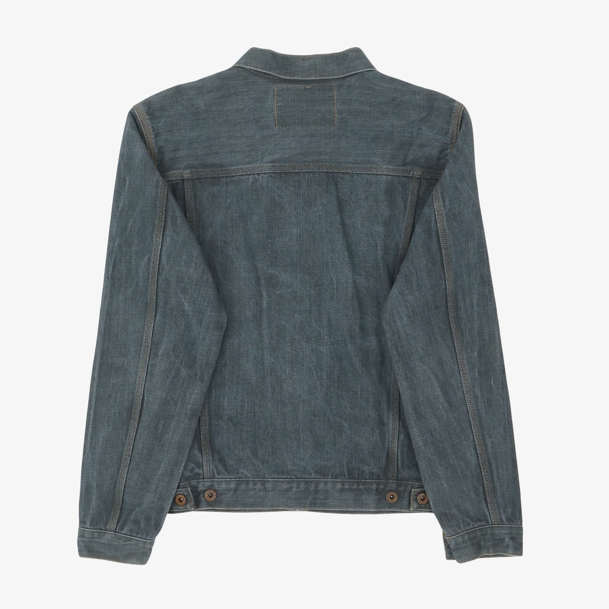 Grant Selvedge Denim Jacket - Image 2