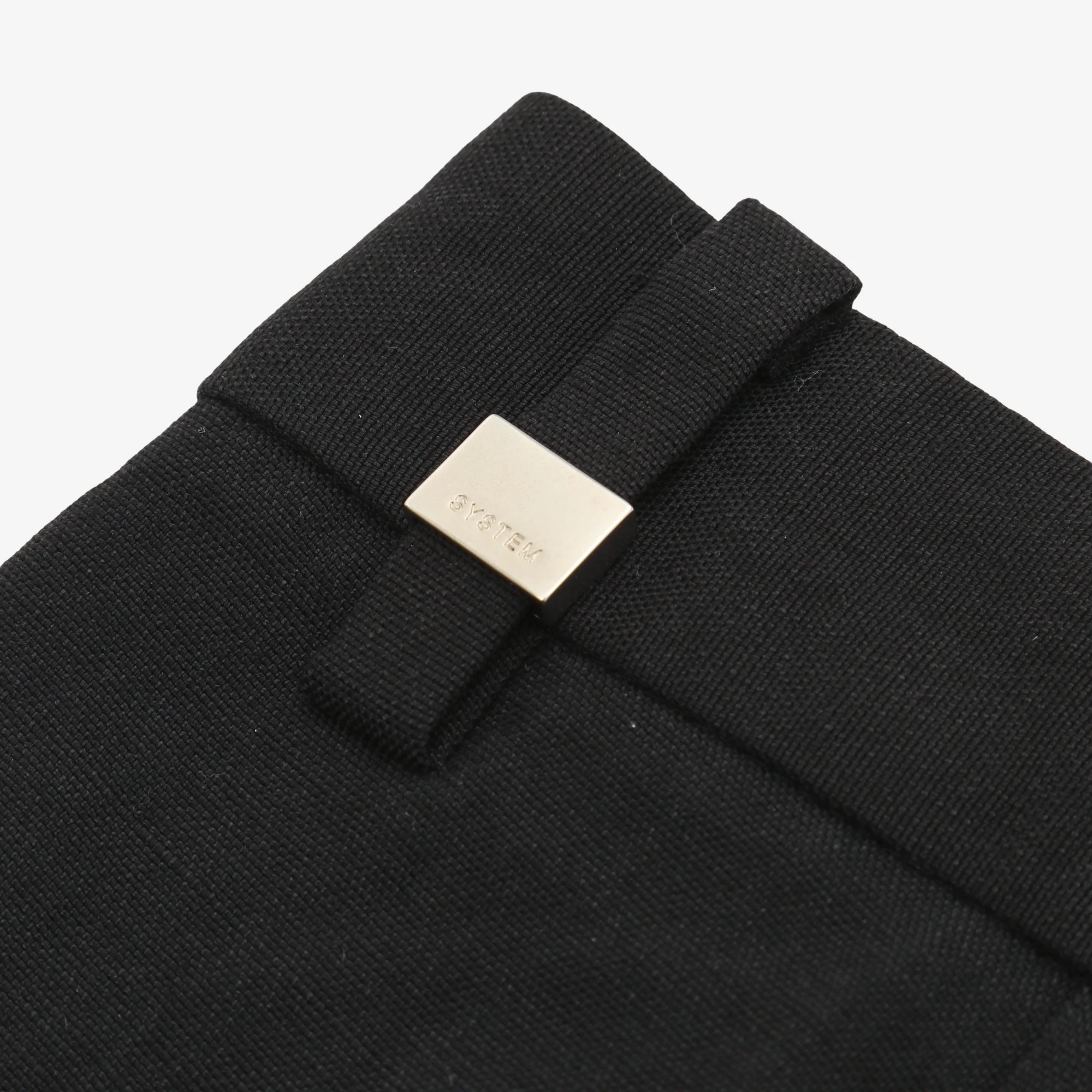 Hem Strap Pleated Pants (32W x 32L) - Image 5