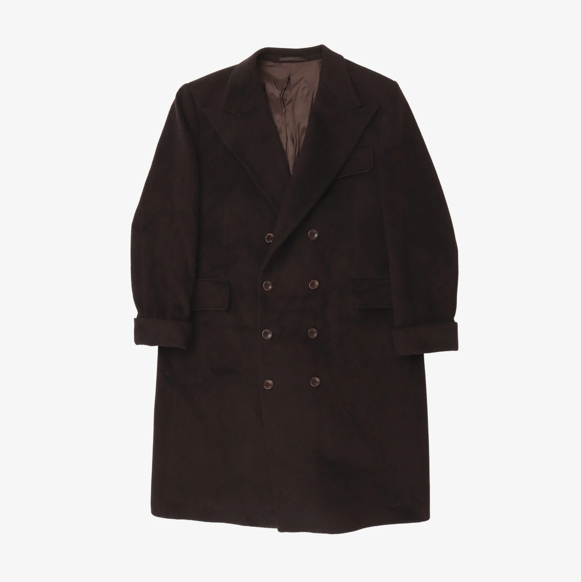 Wool Mohair DB Overcoat