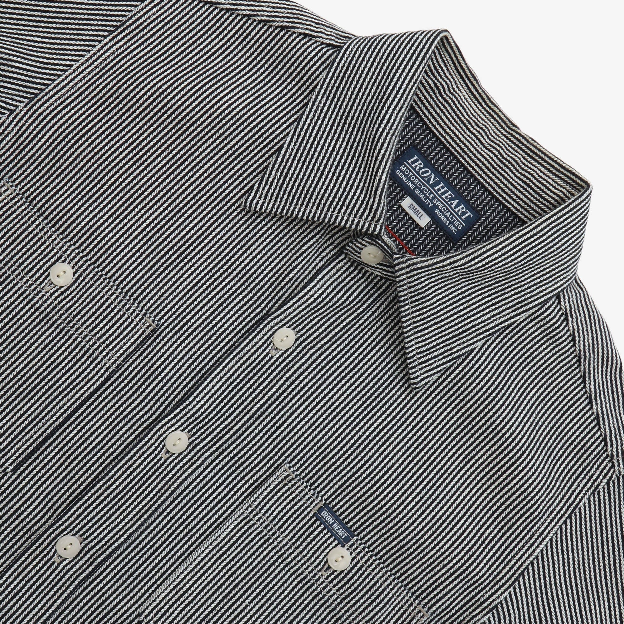 Hickory Stripe Work Shirt - Image 3