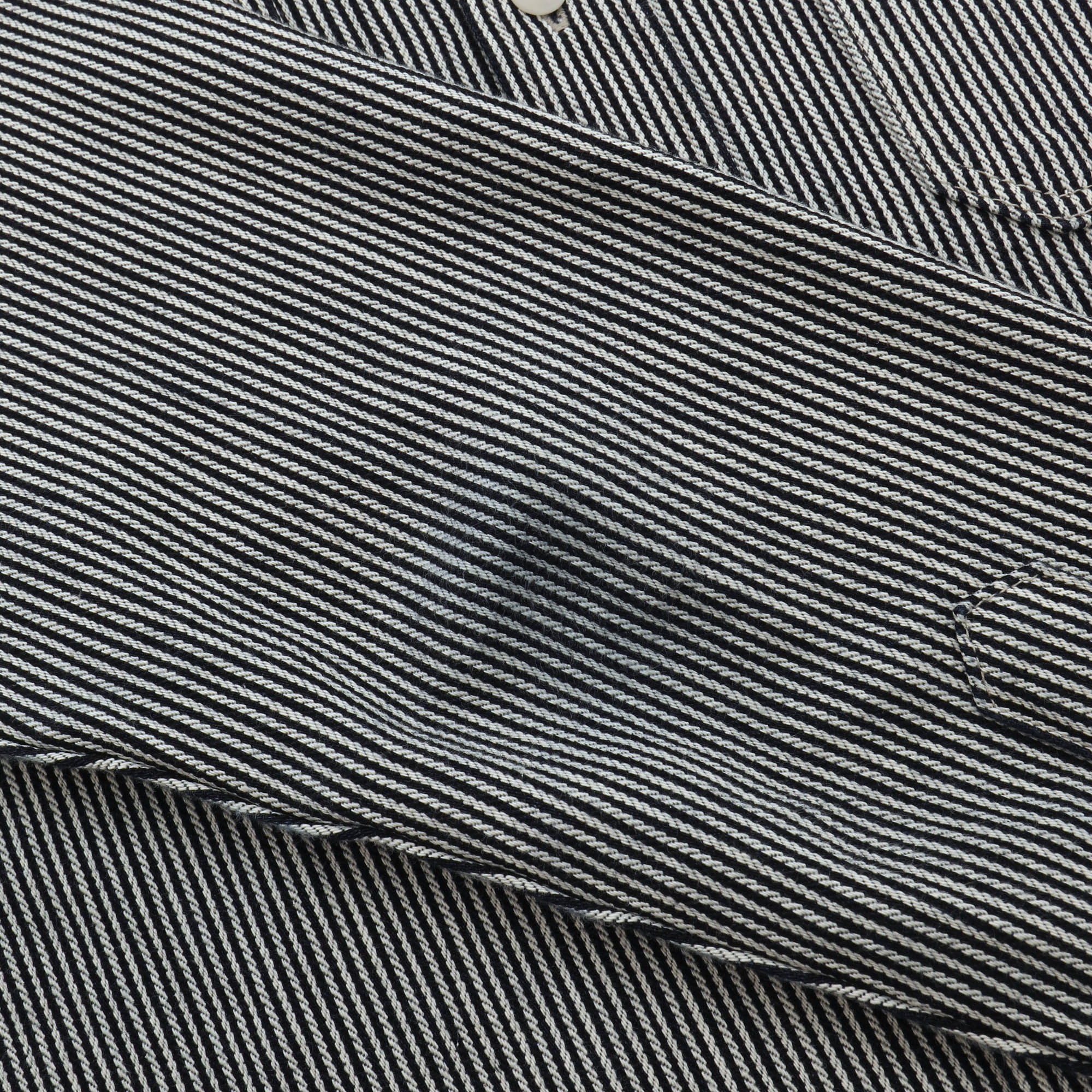 Hickory Stripe Work Shirt - Image 4