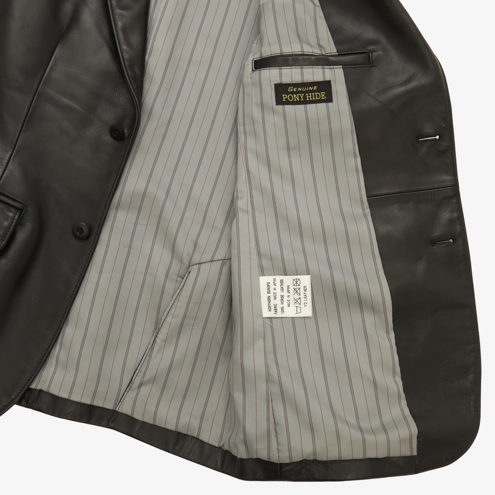 Horsehide Leather Sports Jacket - Image 4