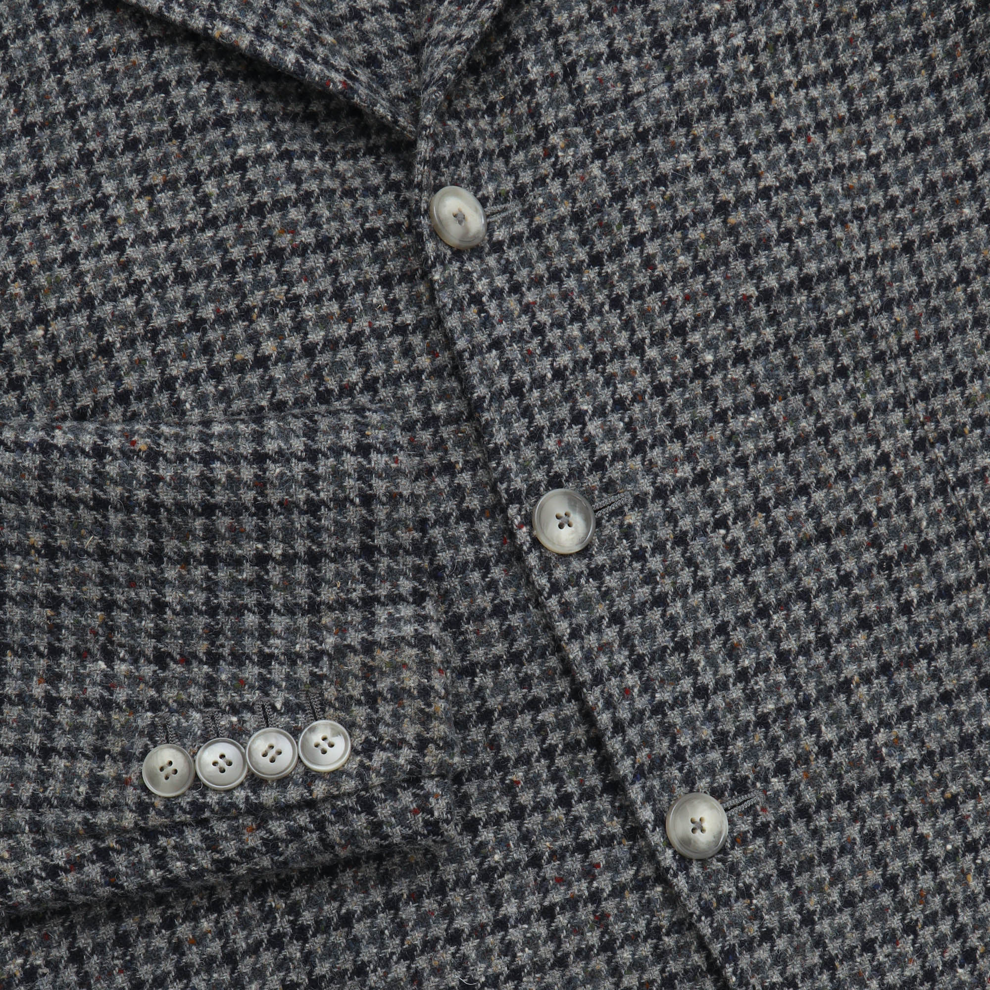 Houndstooth Tweed Blazer - Image 4