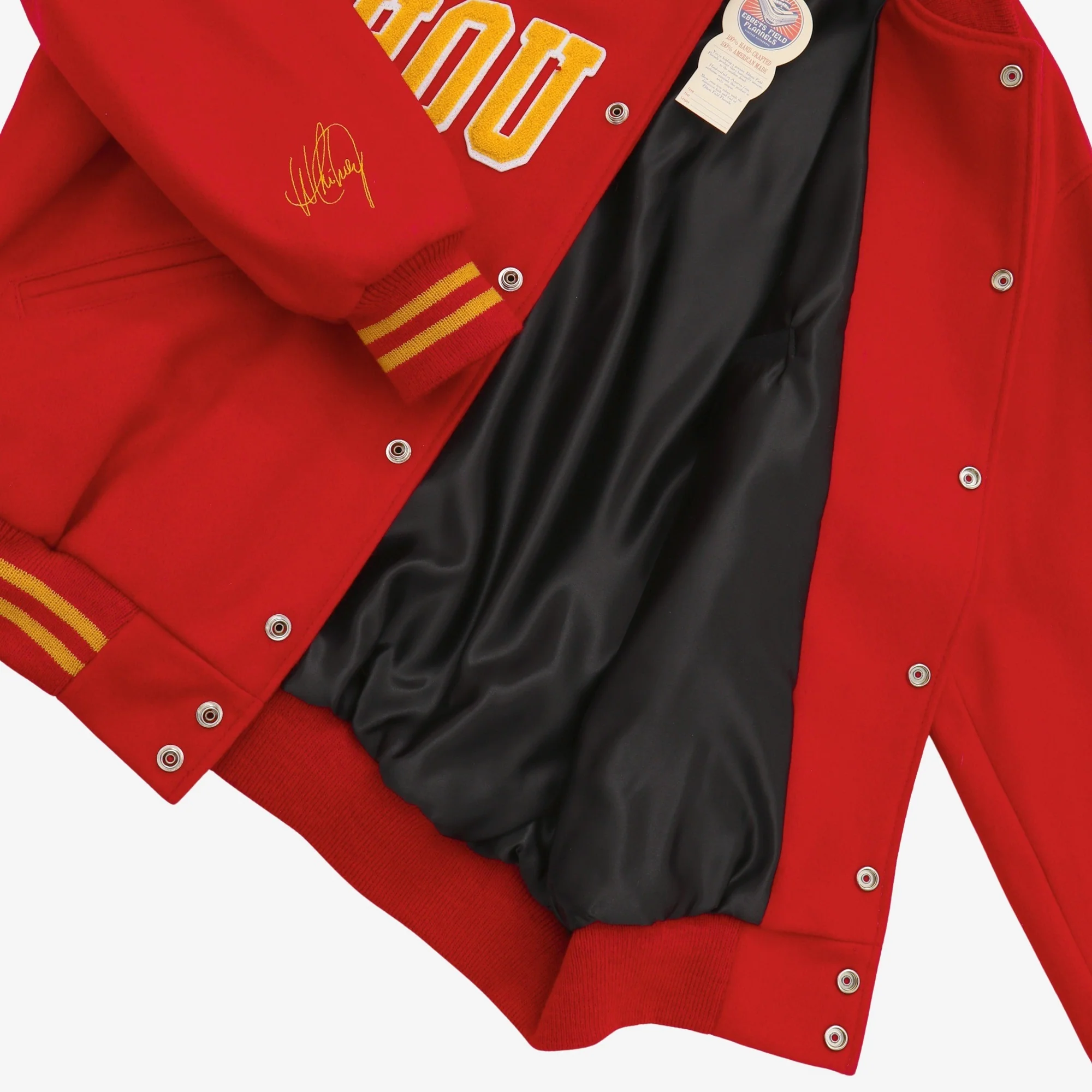Houston Varsity Jacket (Ebbets Field Flannels) - Image 4