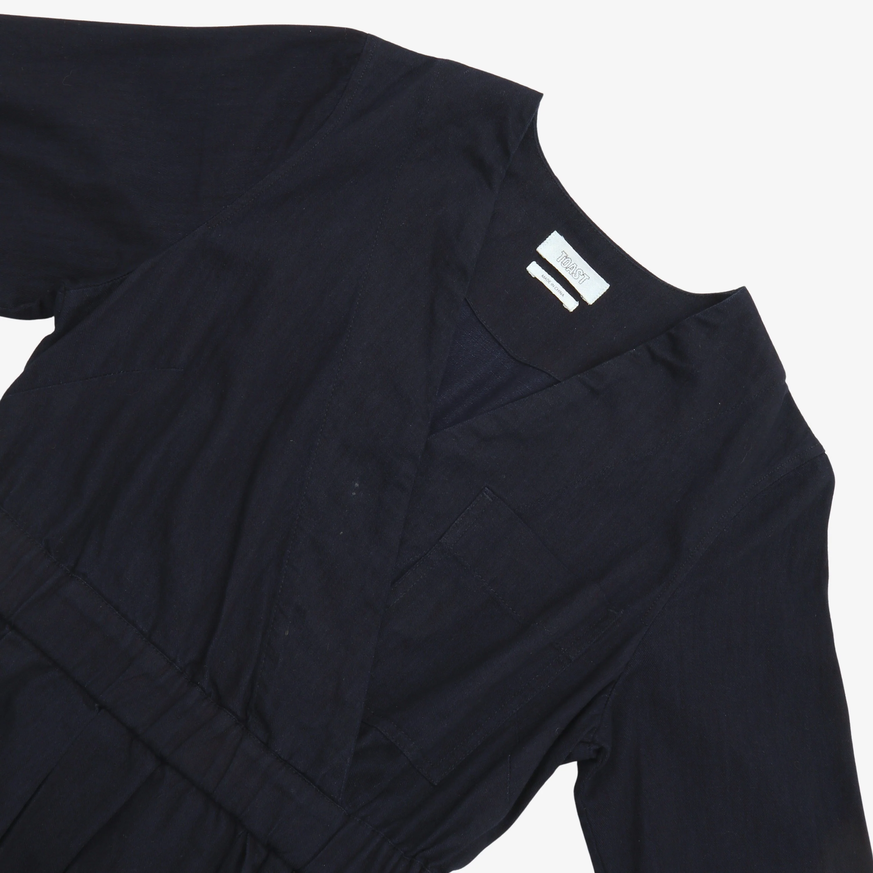 Indigo Twill Dress - Image 3