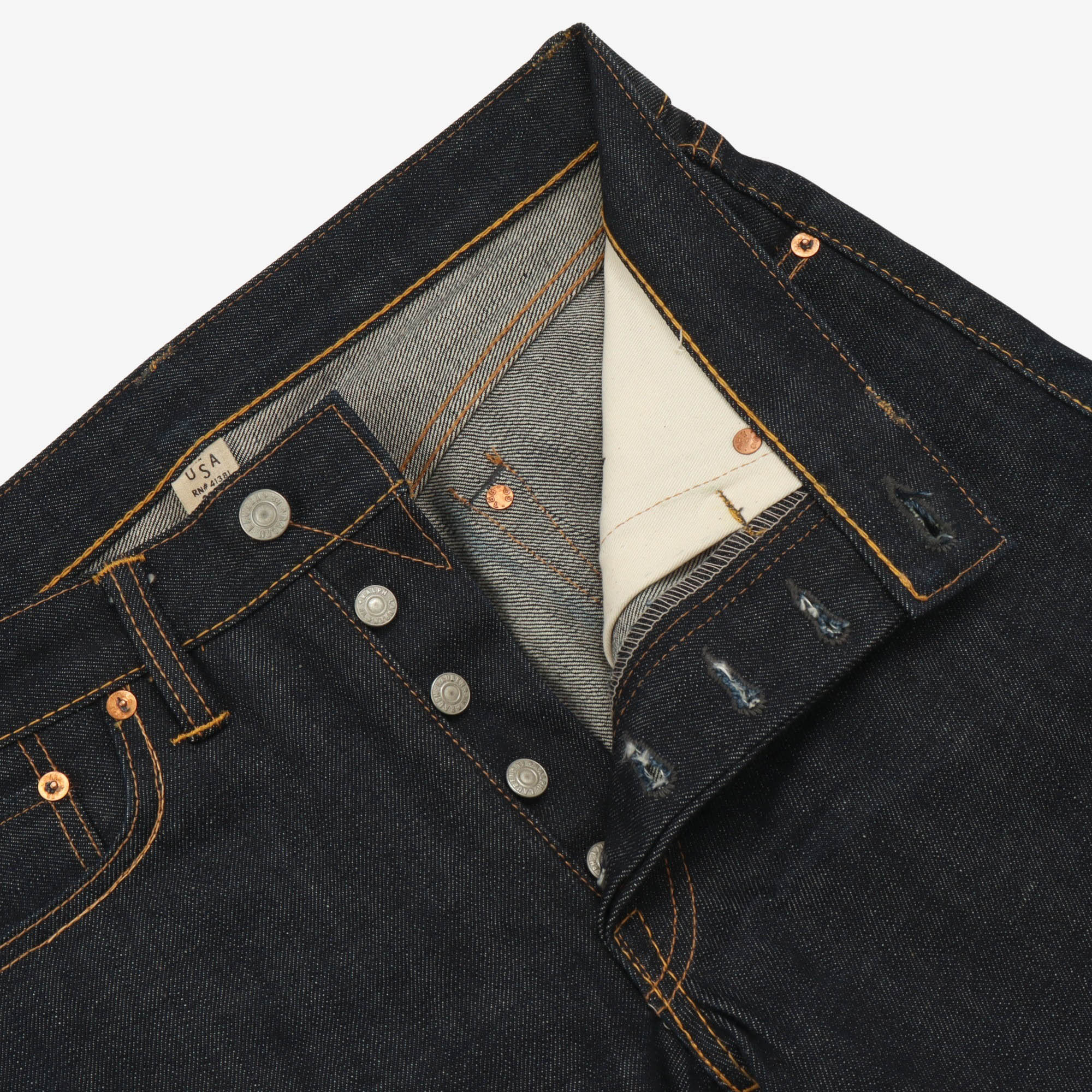 Slim Narrow Selvedge Denim (31W x 34L) - Image 3