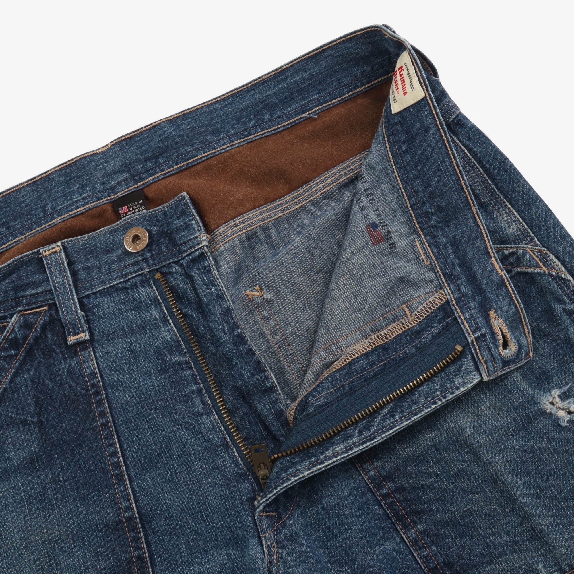 Kaihara Denim Carpenter Jeans (32W X 28.5L) - Image 3