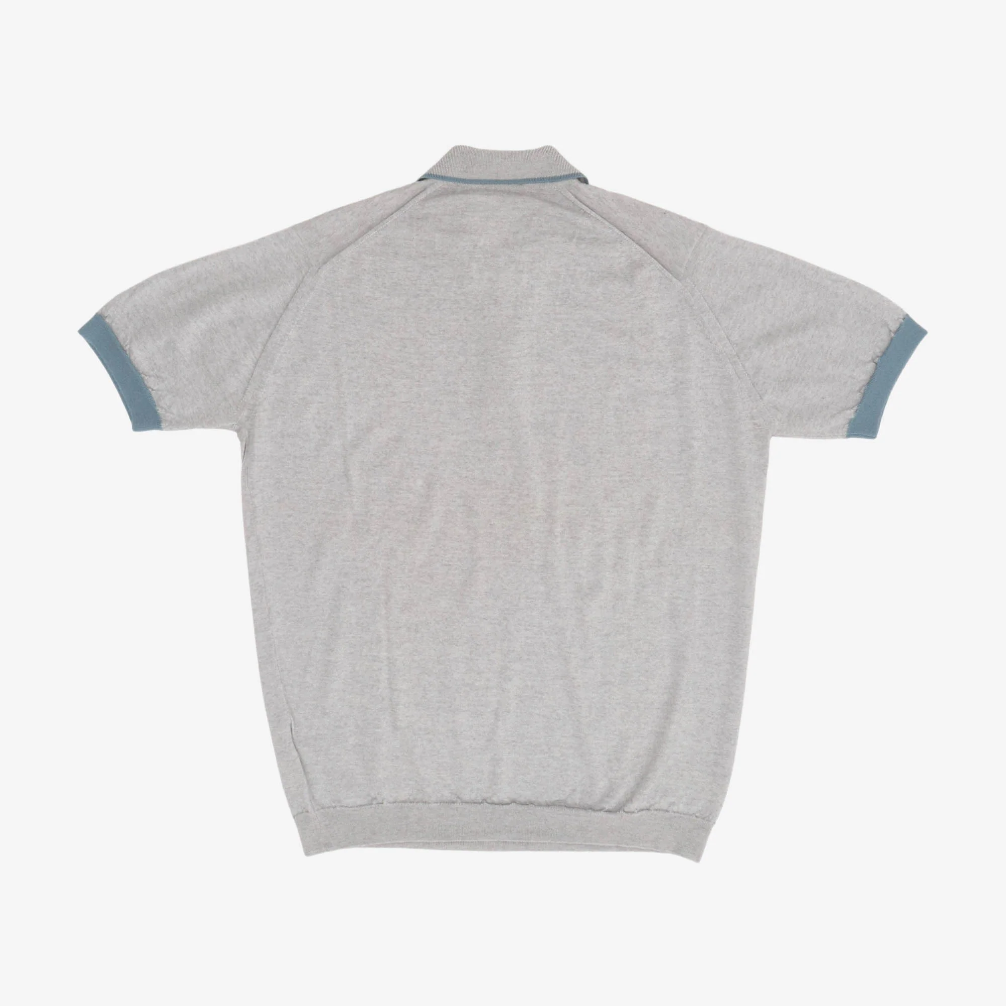 Knitted Wool Polo Shirt - Image 2