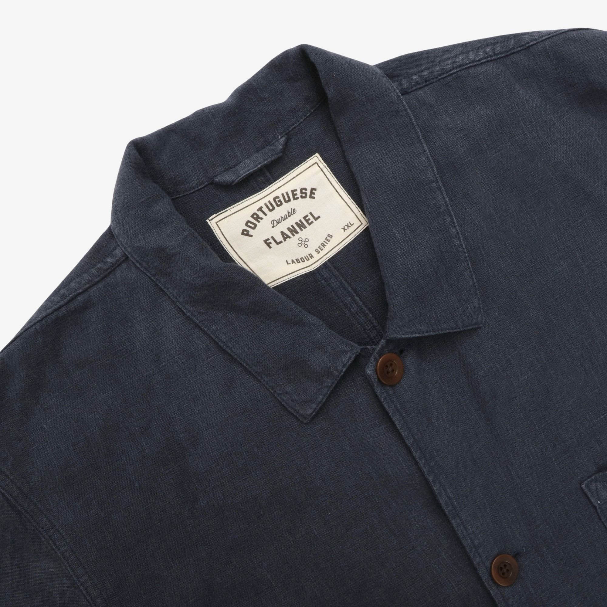 Labura Linen Chore Jacket - Image 3