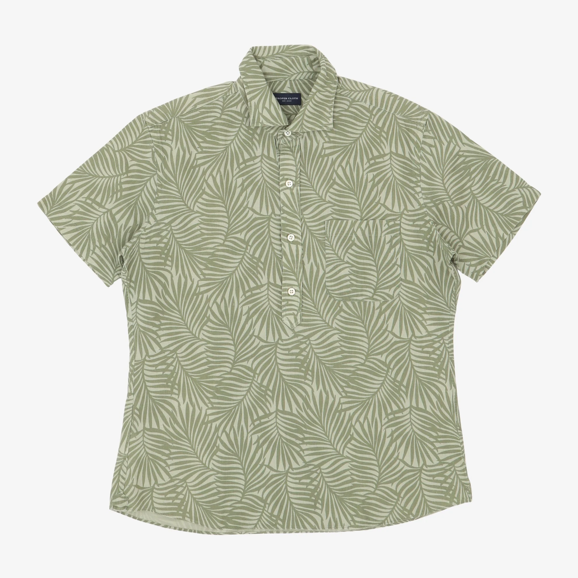 Linen Blend PO Shirt