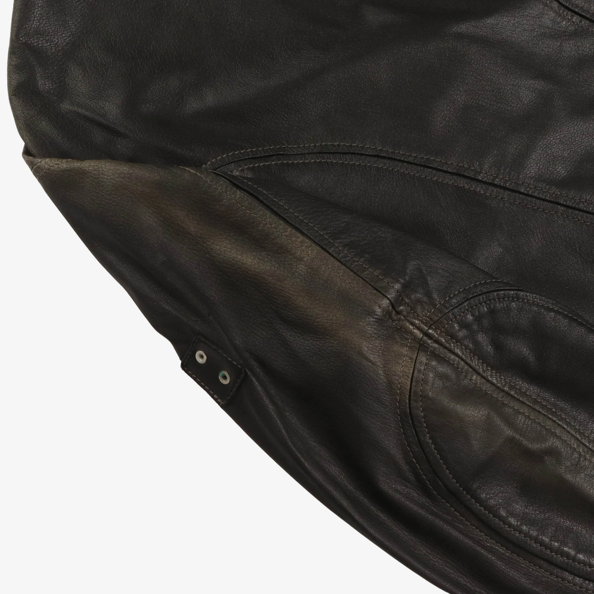 Leather Biker Jacket - Image 4