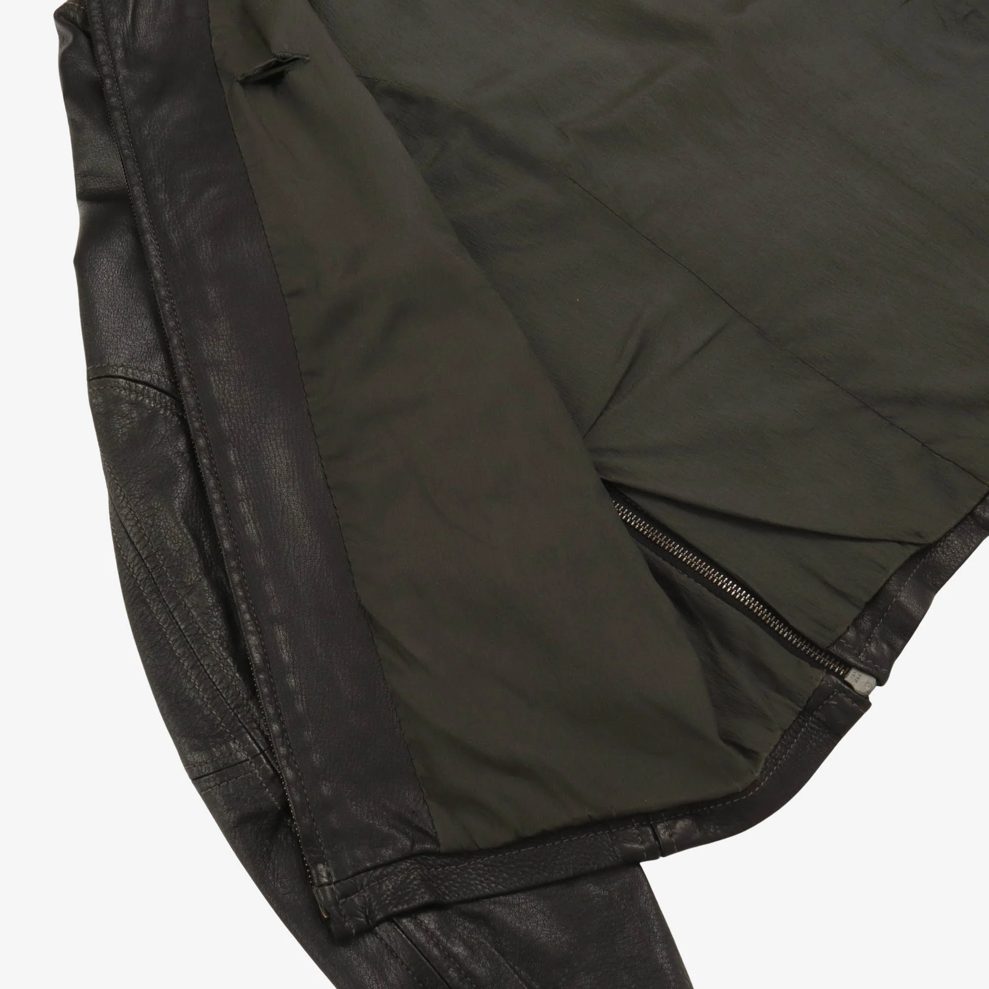 Leather Biker Jacket - Image 5