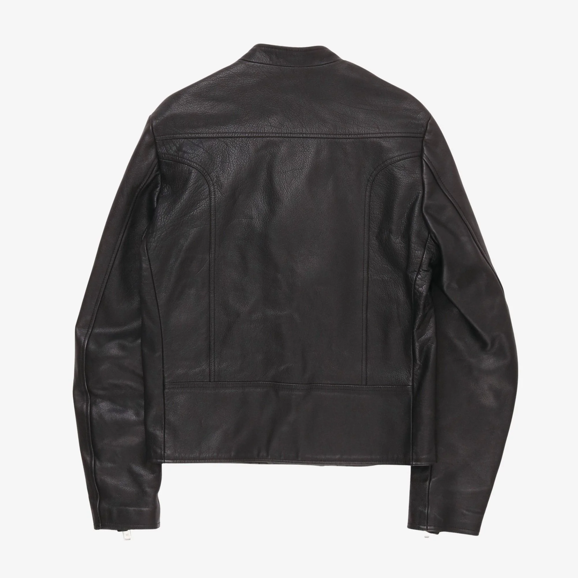 Leather Biker Jacket - Image 2