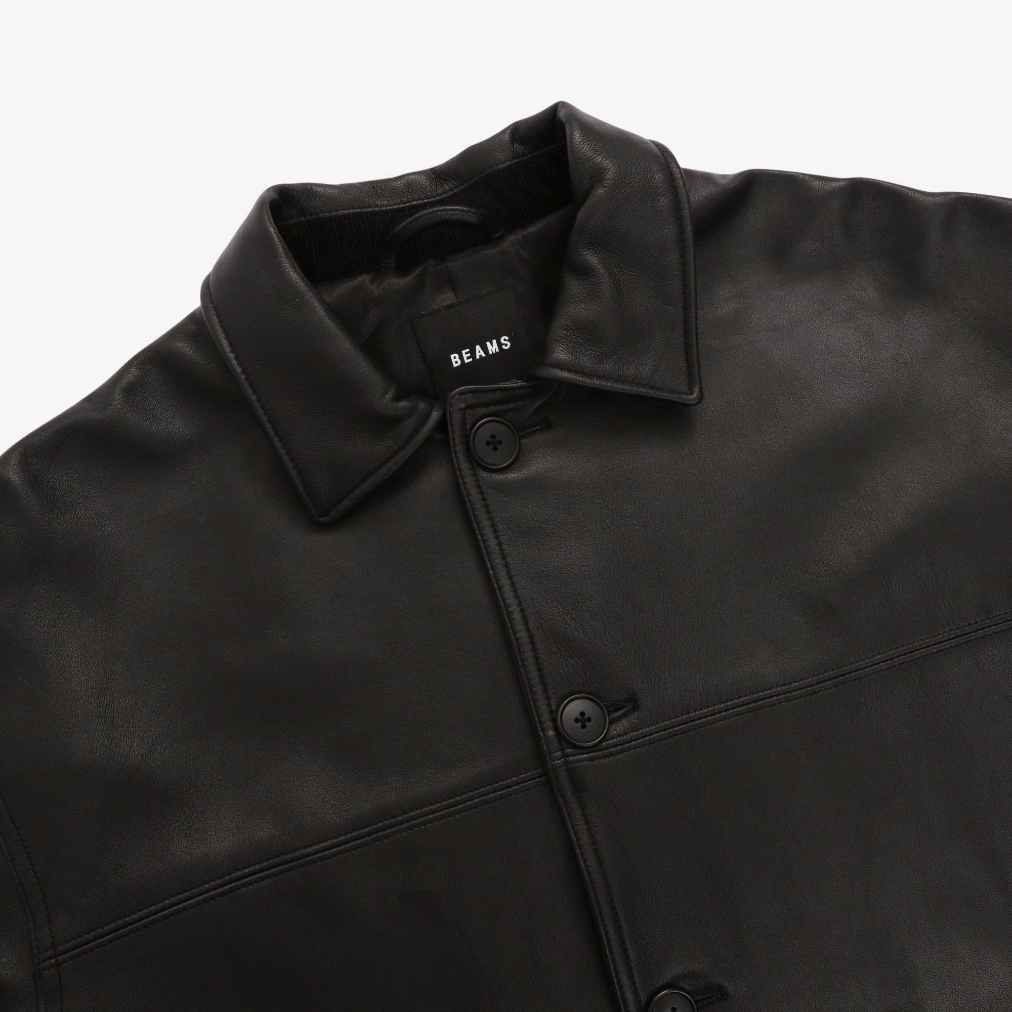 Leather Car Coat - Image 3