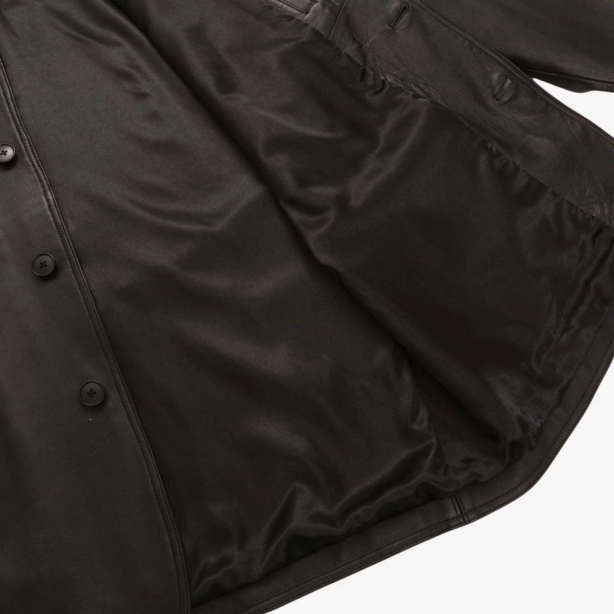 Leather Car Coat - Image 4