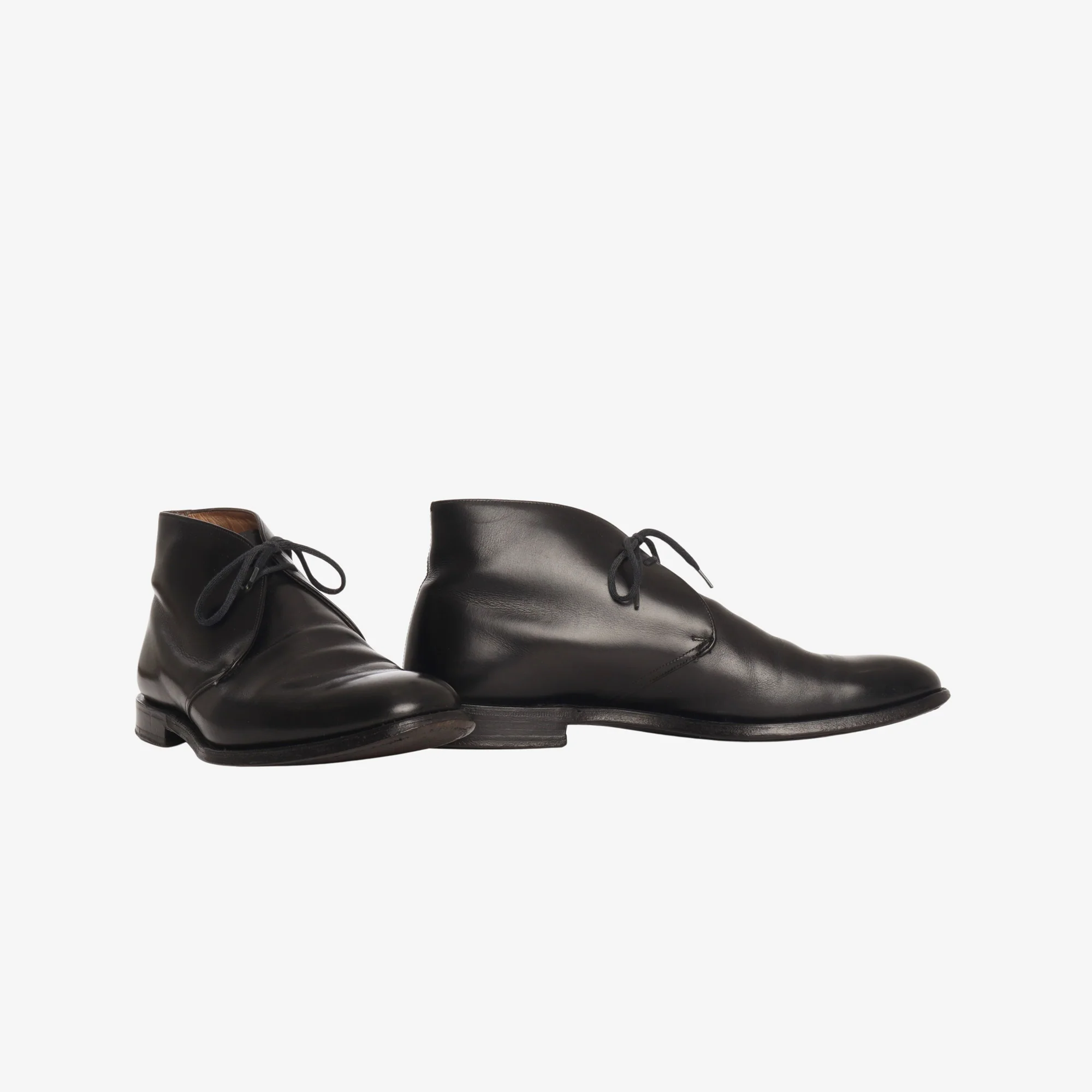 Leather Chukka Boots - Image 2