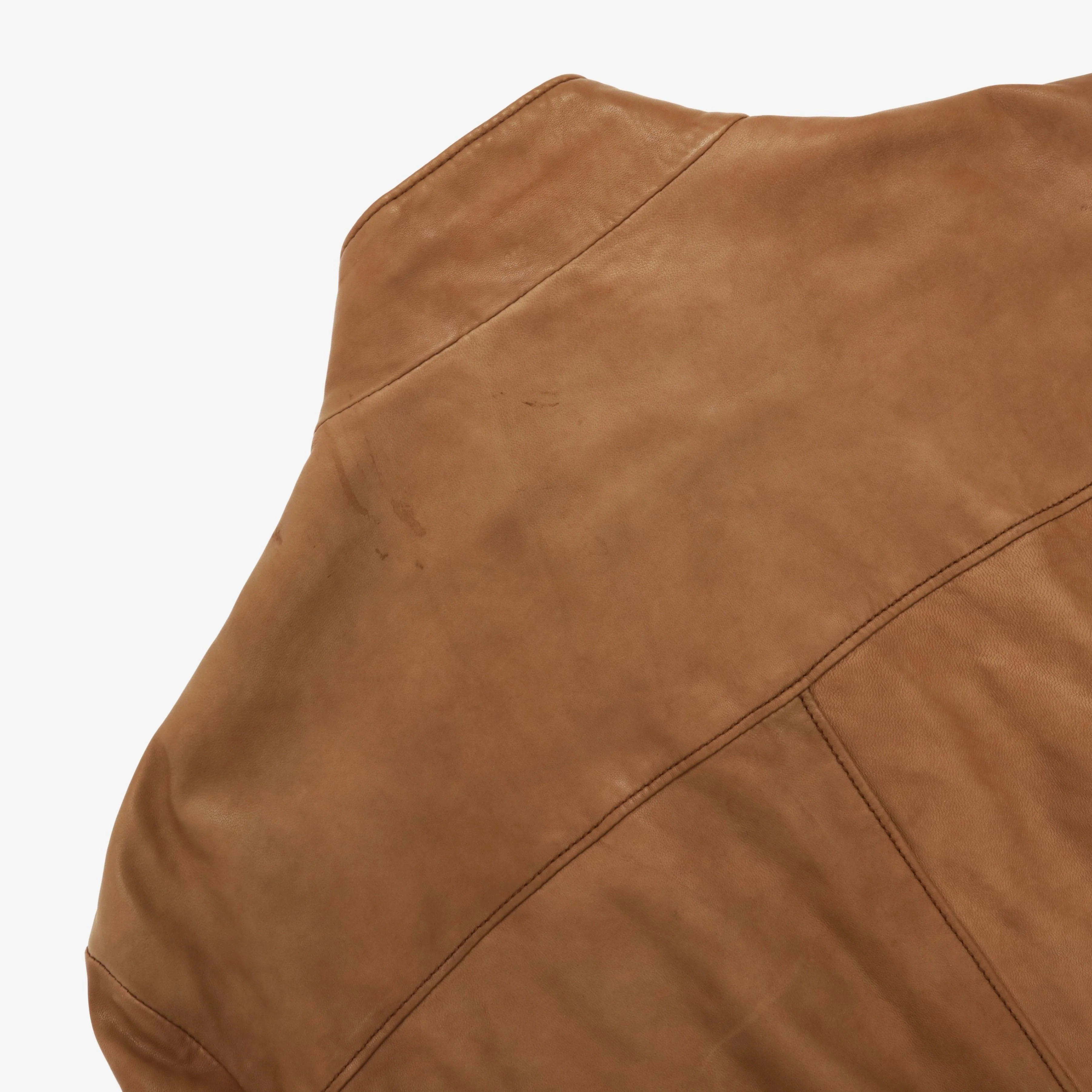 Leather Harrington - Image 7